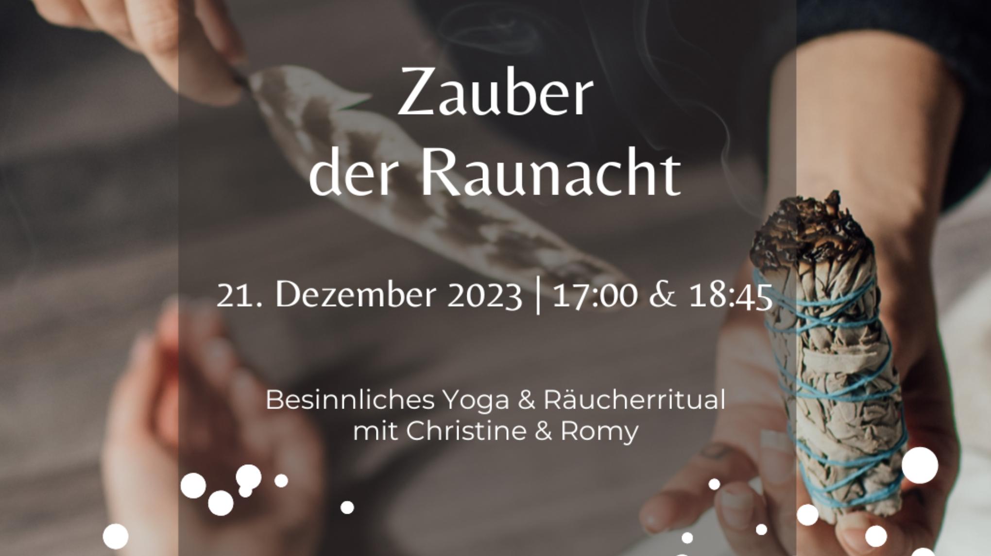 Zauber der Raunacht | Yoga & Räucherritual