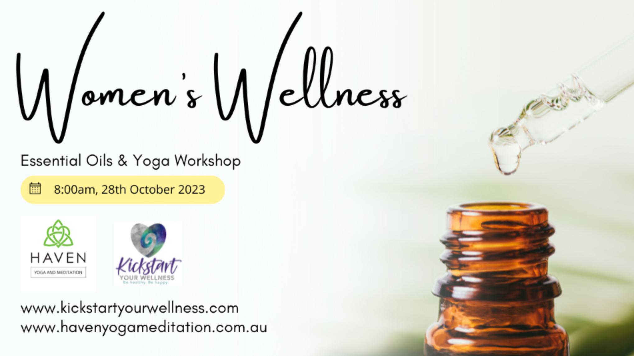 Women's Wellness Essential Oils + Yoga Workshop
