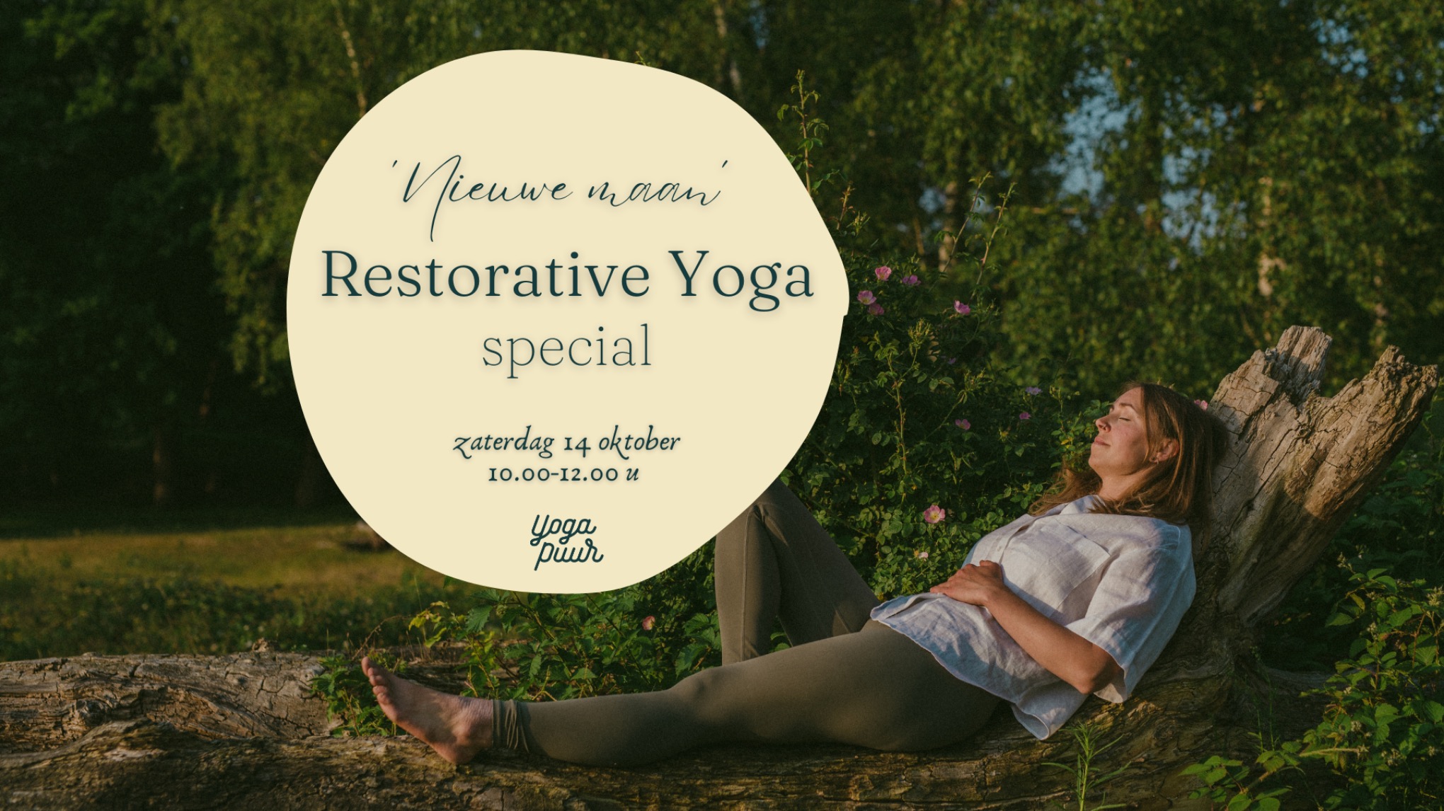 Restorative Yoga special | nieuwe maan