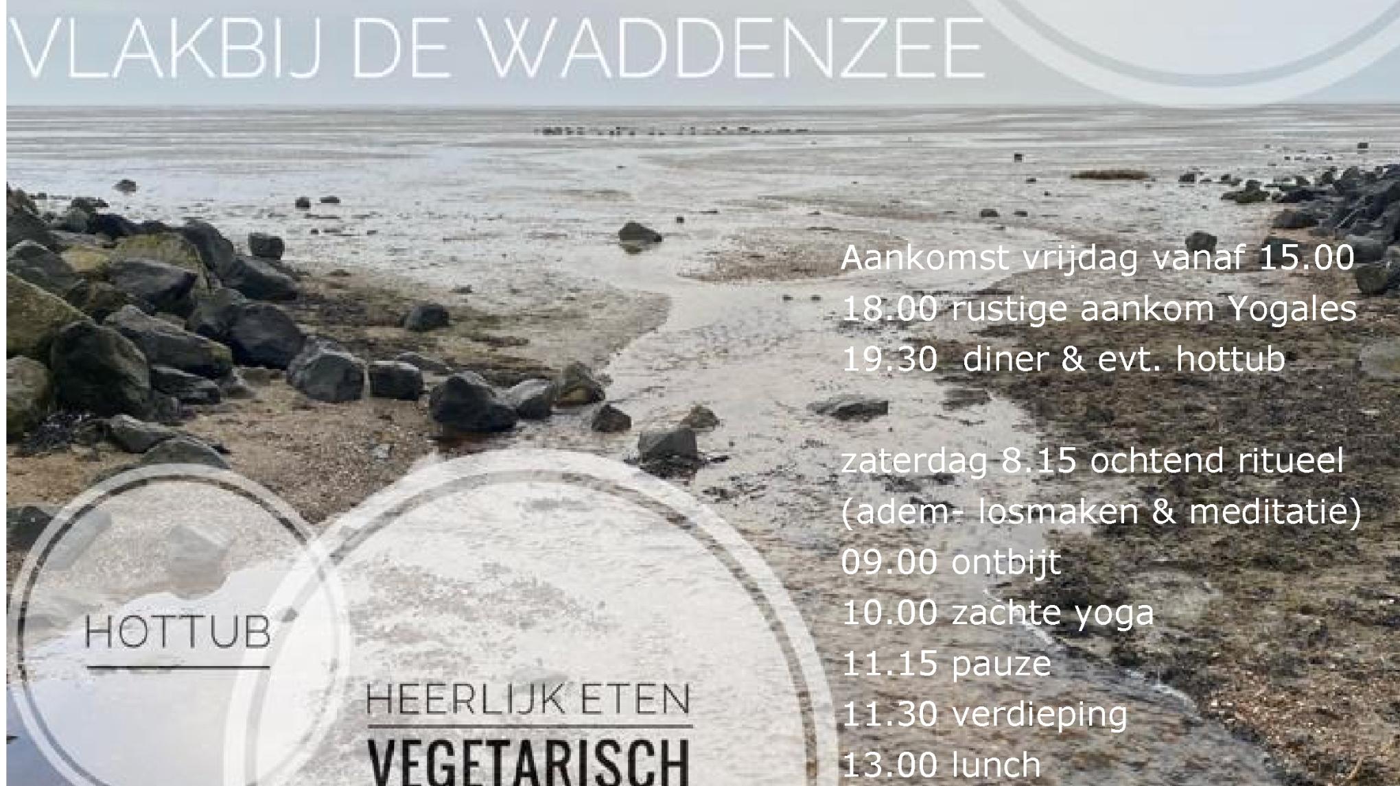 Yoga Weekend in November vlakbij de Waddenzee