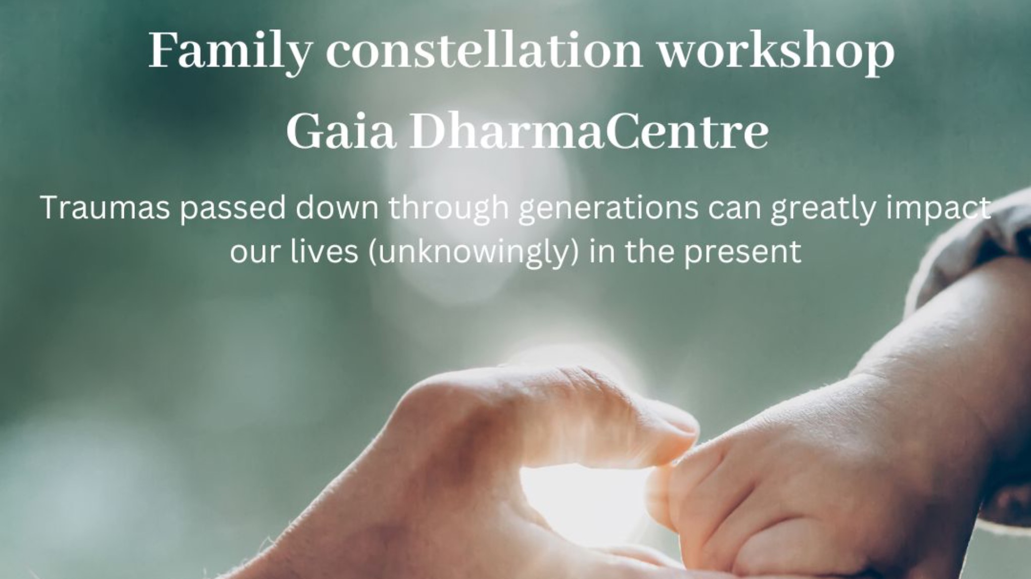 Group Family Constellation Therapy Workshop