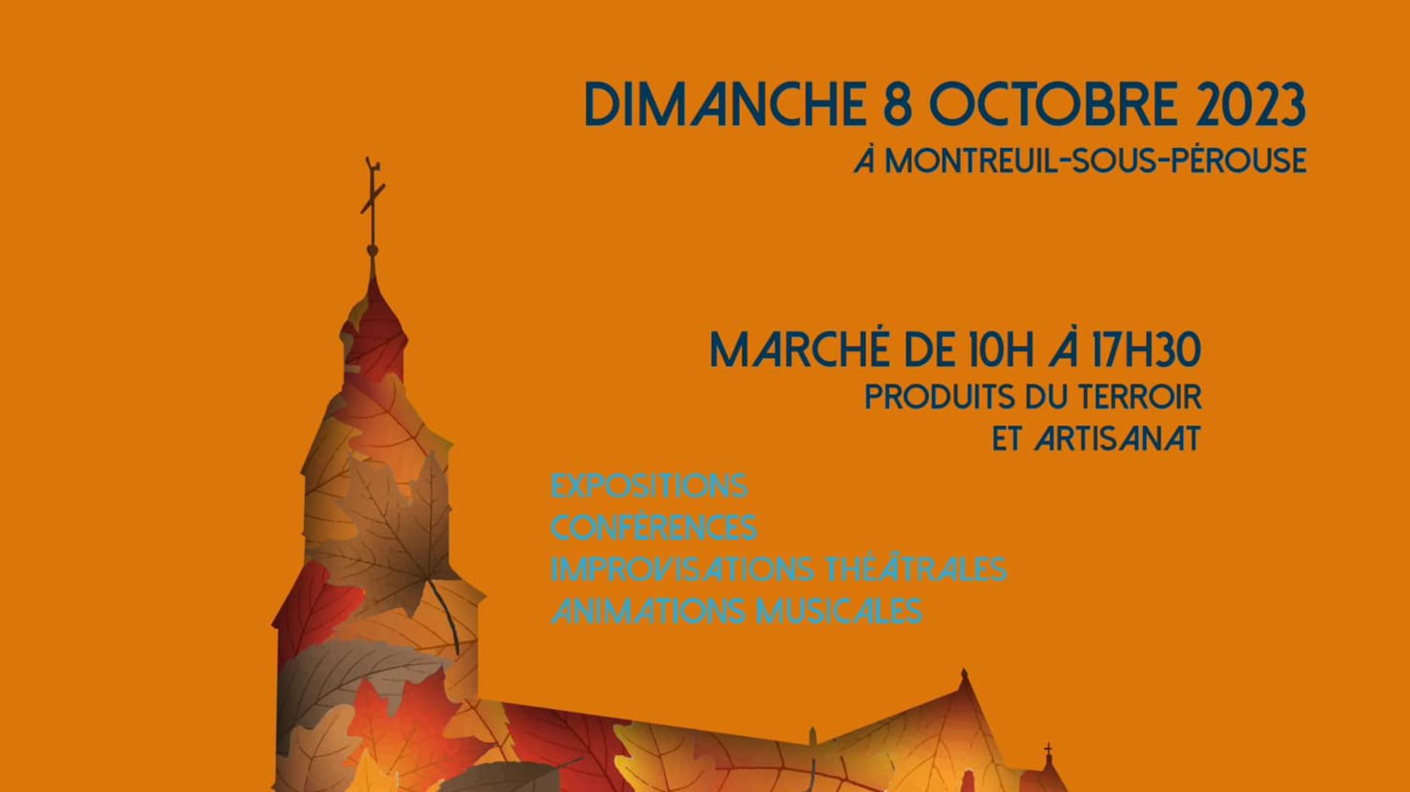 Marché Couleurs d'automne - Montreuil Sous Pérouse