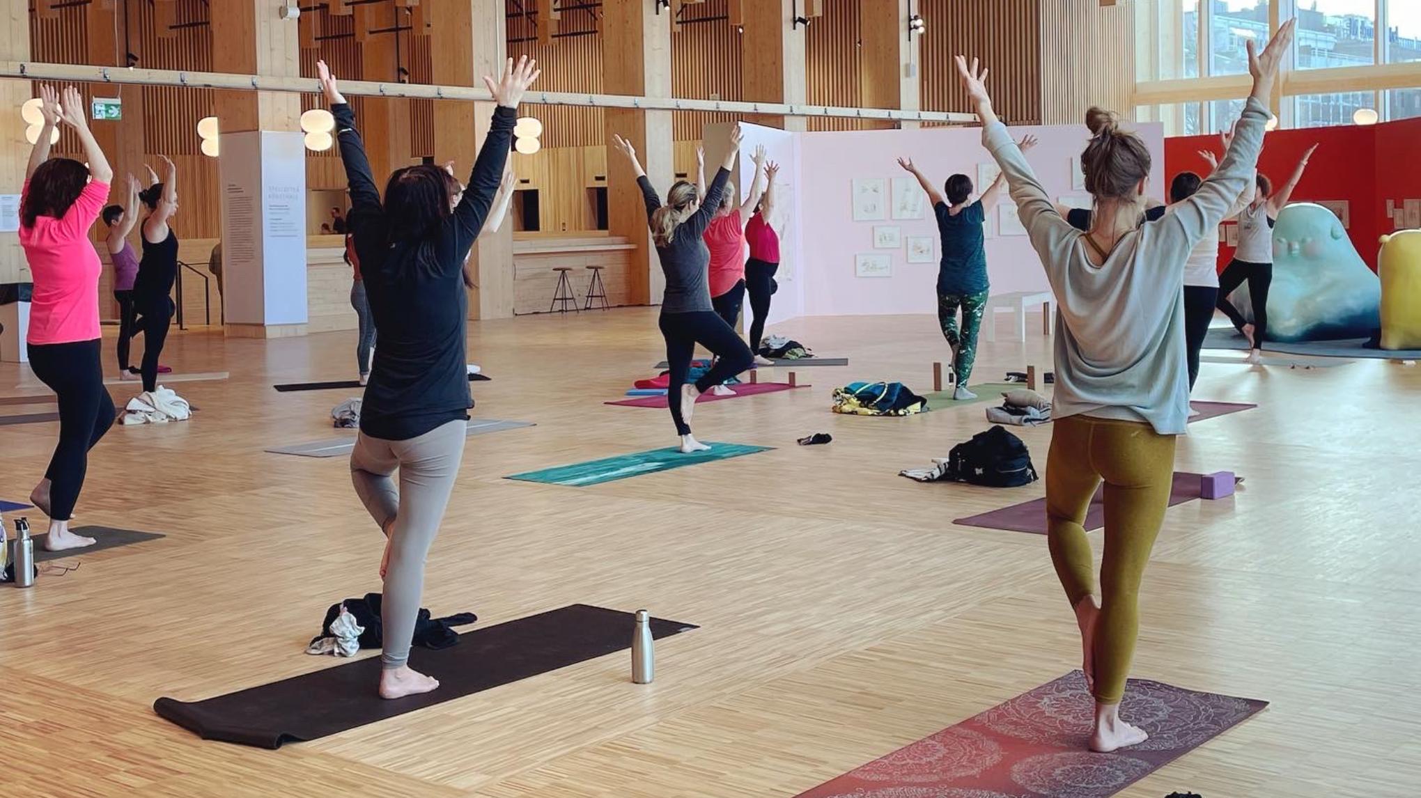 Yoga på SARA Kulturhus