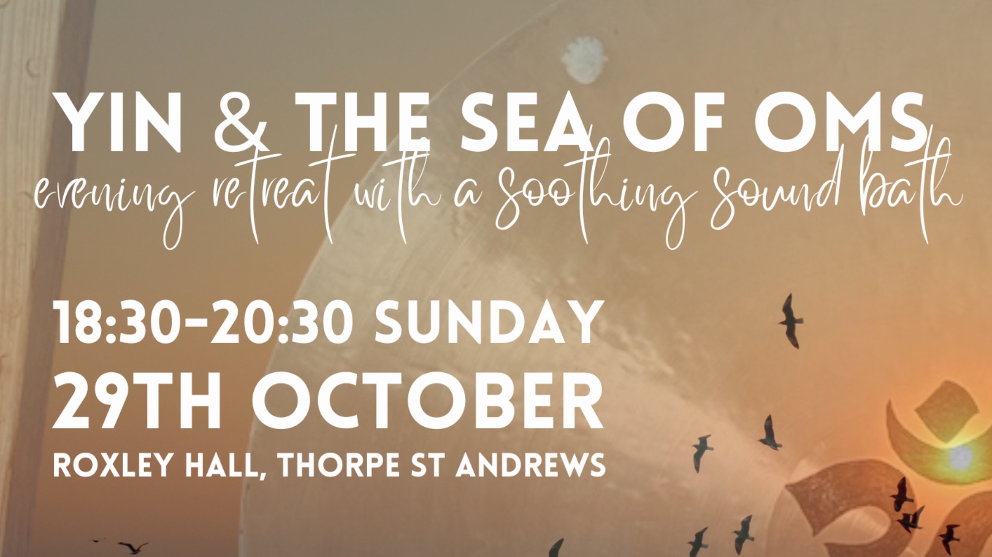 Yin in a Sea of Oms &  Sound Bath