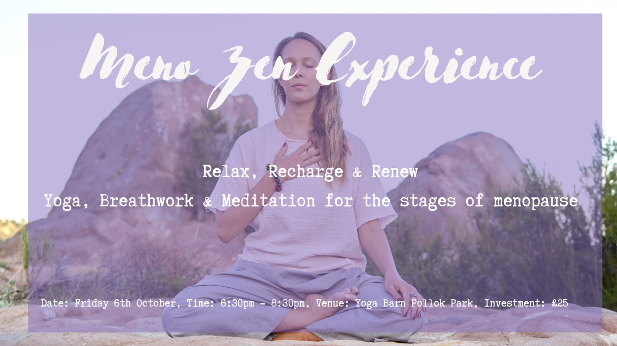 Meno Zen  -  Relax, Recharge, Renew