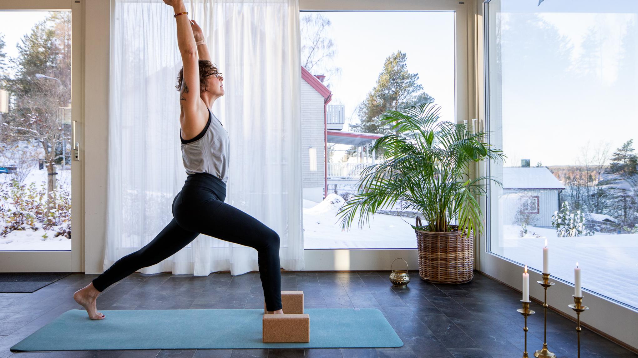 Pulsyoga på höstlovet - svettigt och roligt!