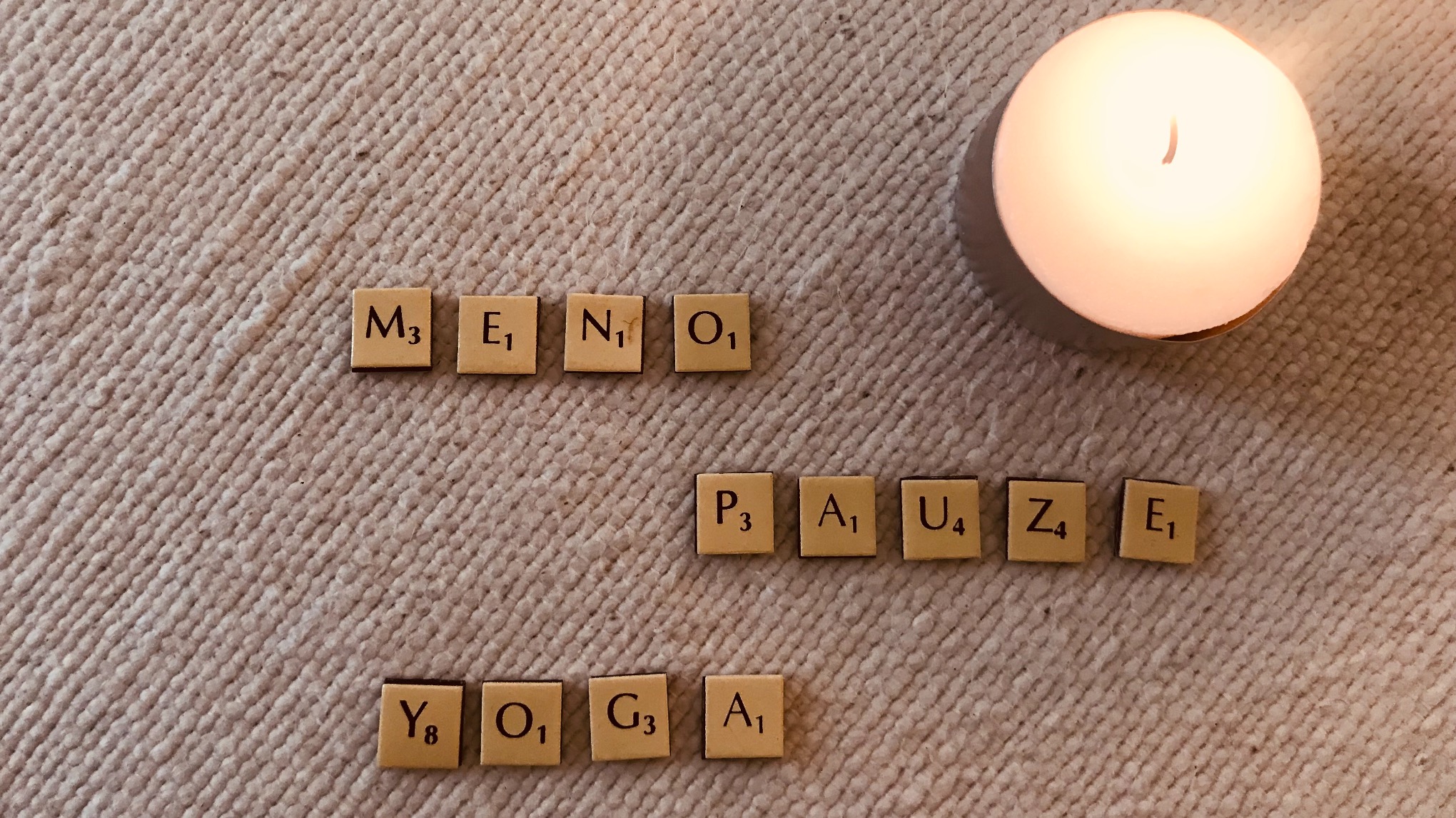 MENOPAUZE YOGA WORKSHOP: deel 1 Geef jezelf een MENO - PAUZE