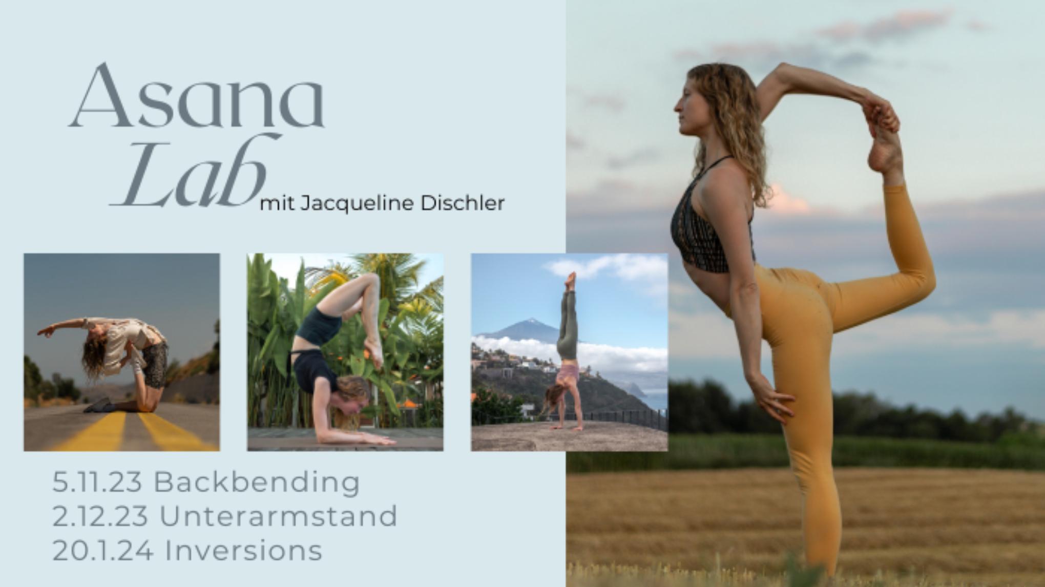 3x Asana Lab: Backbending, Pincha Mayurasana & Inversions