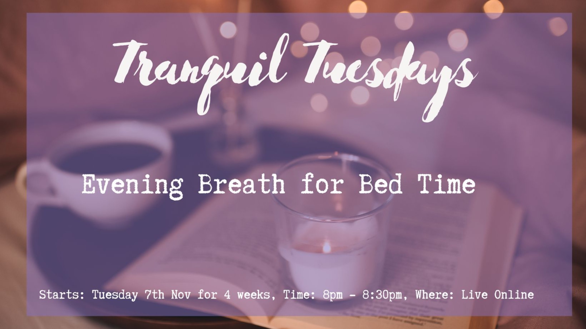 Tranquil Tuesday: Evening Breath for Bedtime Bliss