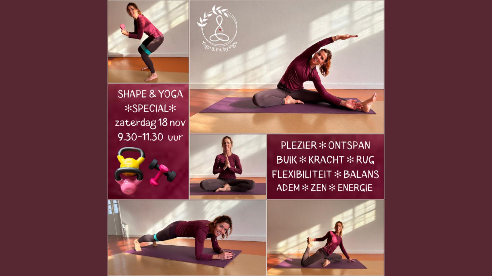 💚 SHAPE & YOGA SPECIAL MET VISUALISATIE MEDITATIE