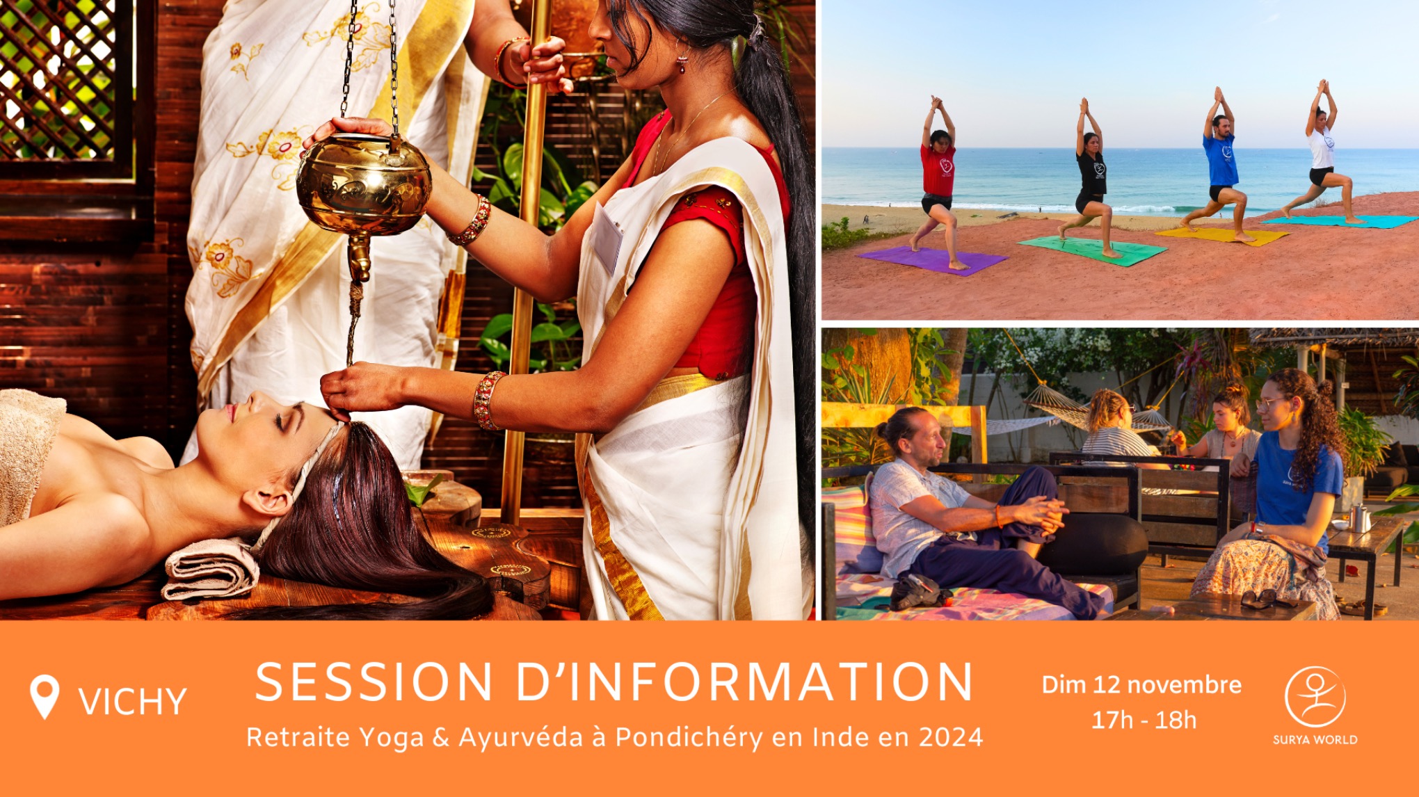 [GRATUIT] Session d'information : Retraite Yoga & Ayurvéda en Inde, fév 24