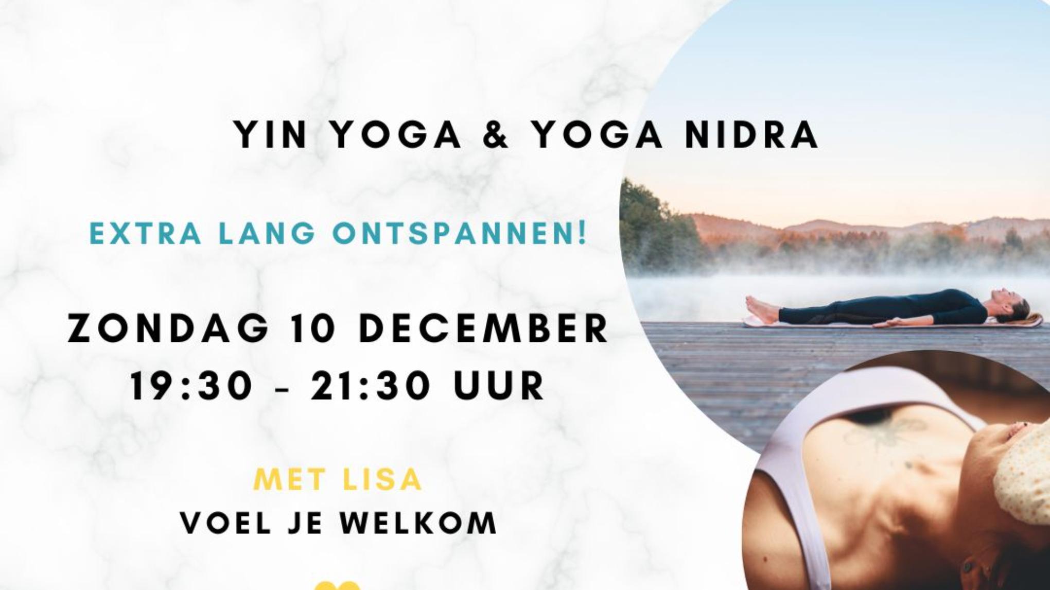 Yin Yoga & Yoga Nidra met winter visualisatie