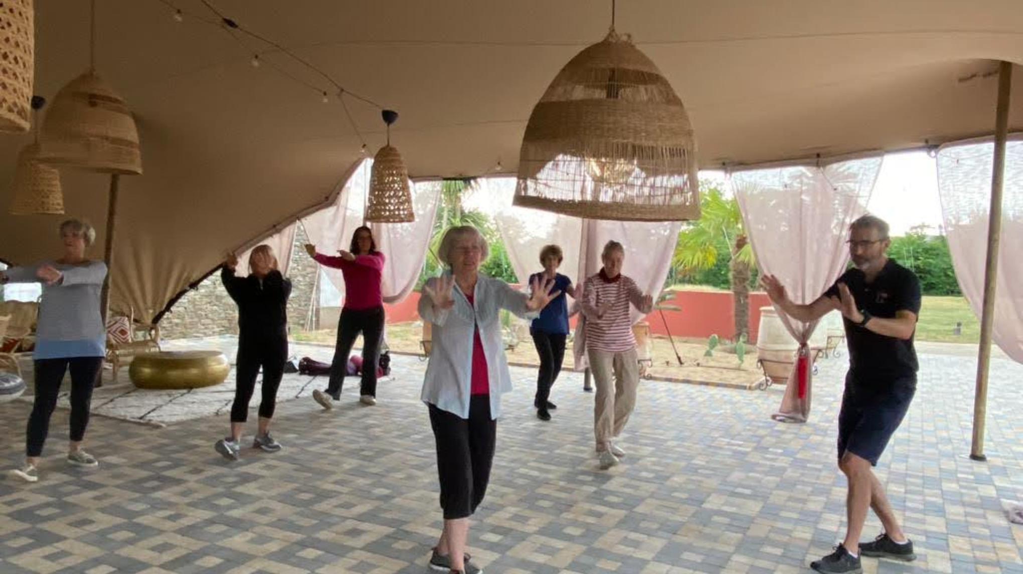 Qi gong au Château de Maubreuil