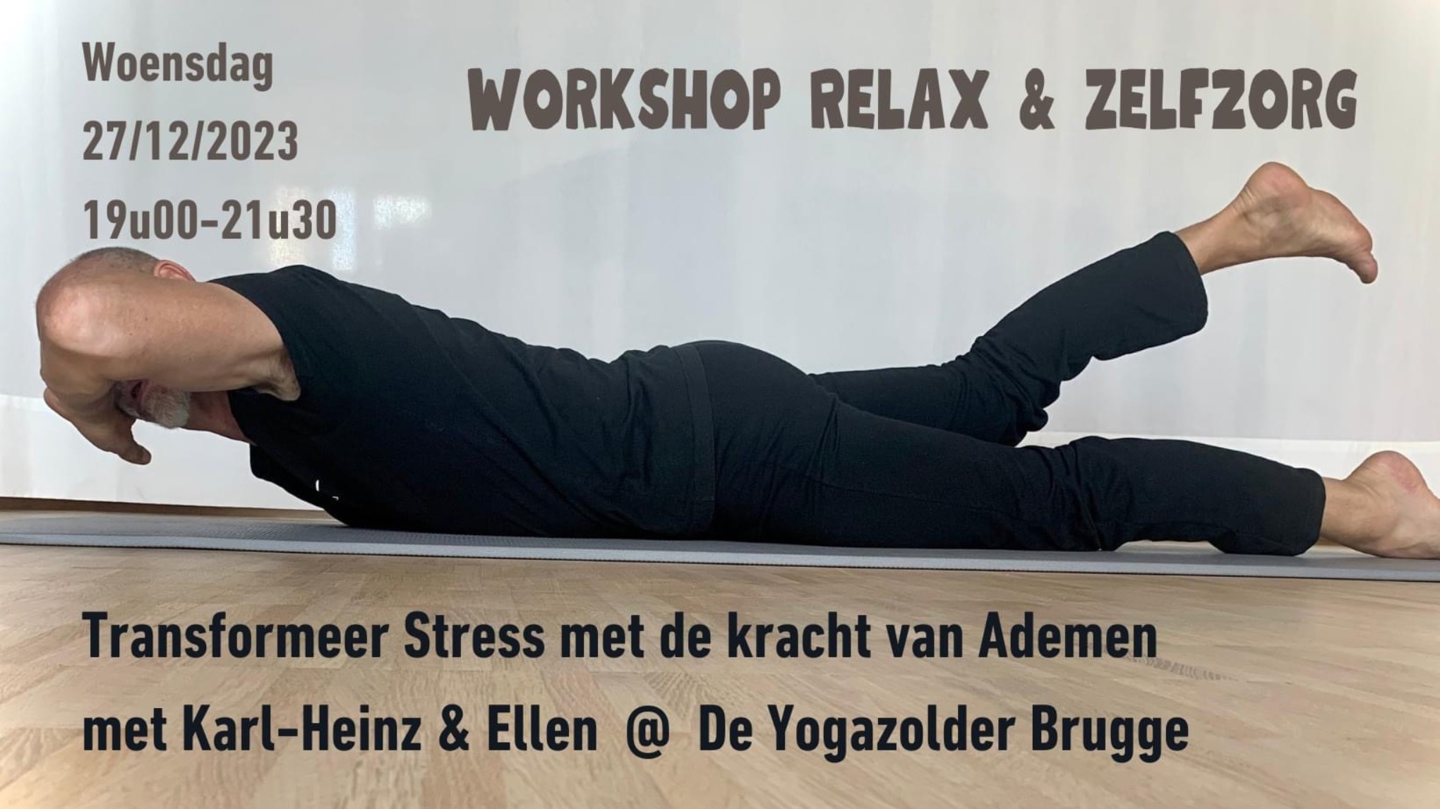 Workshop Relax & Zelfzorg : Transformeer Stress met de kracht van Ademen.