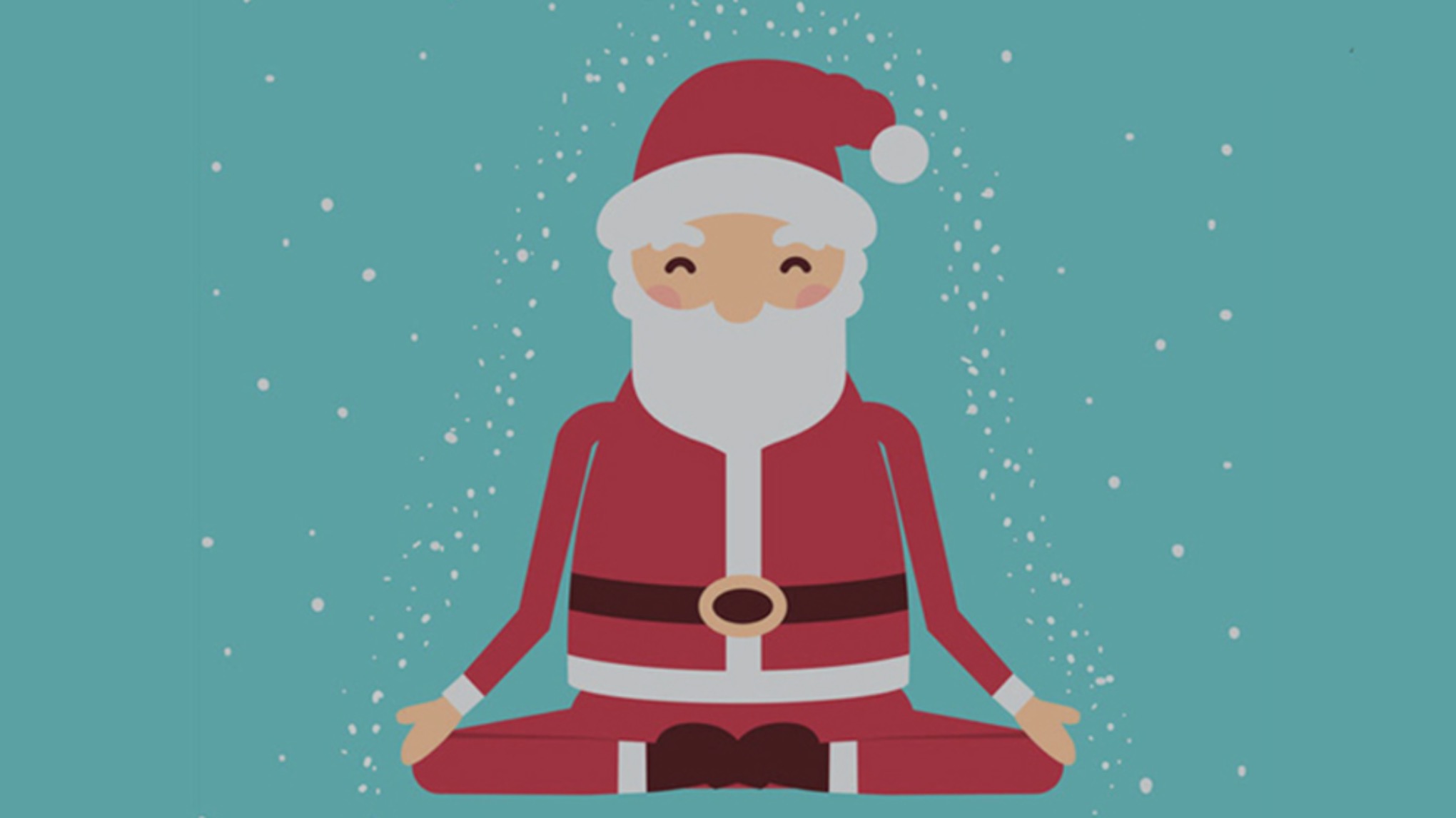 Secret Santa yoga