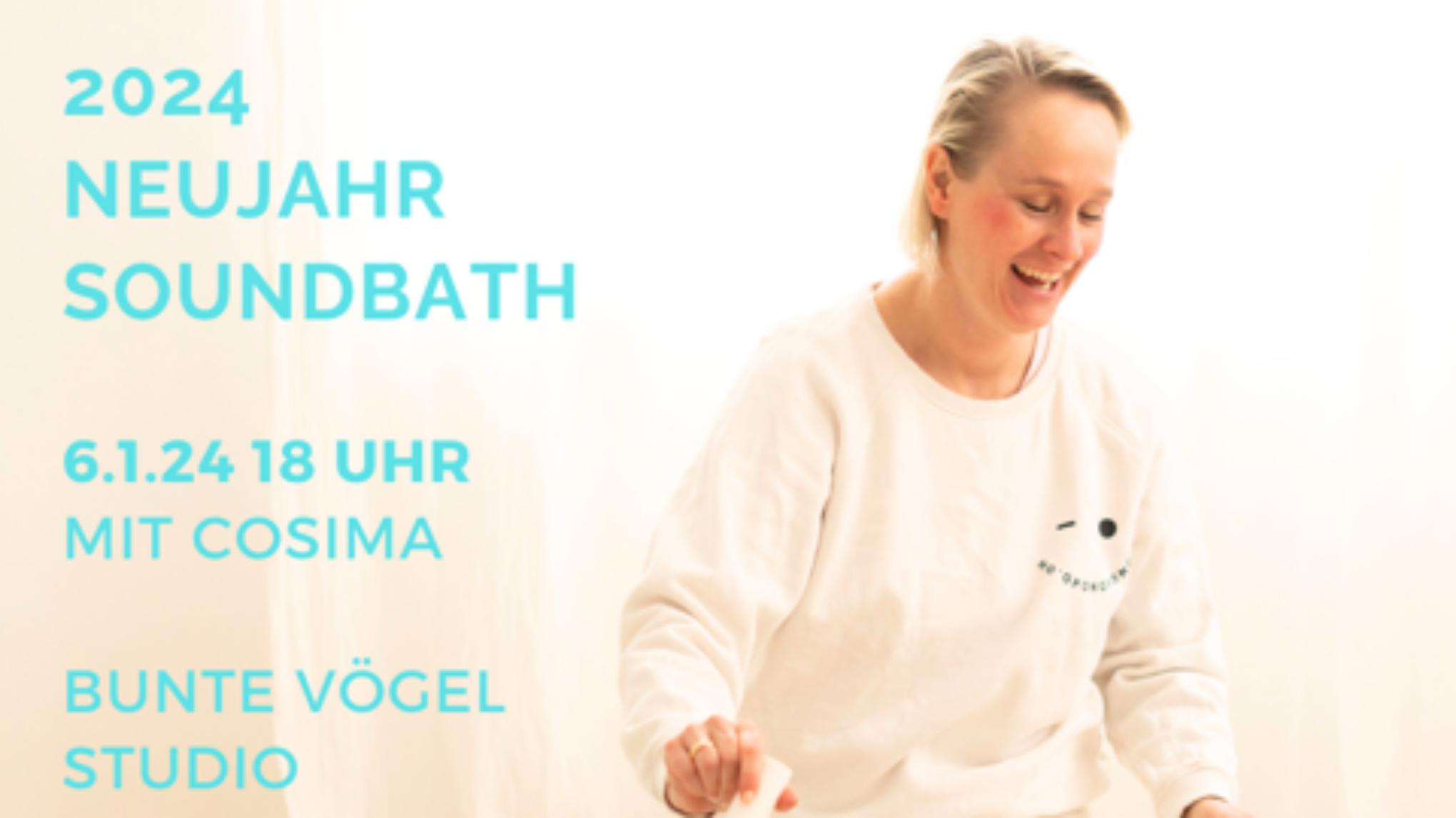 New Year Soundbath mit Cosima