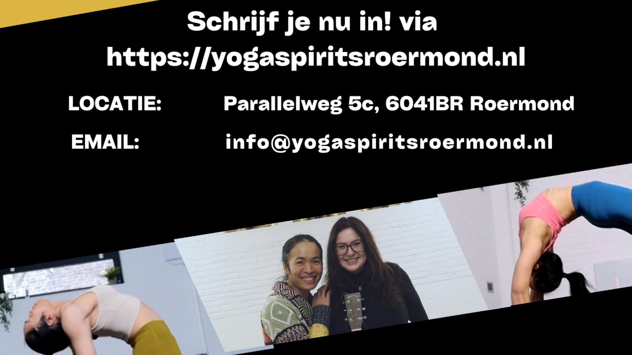 Infoavond bij Yoga Spirits met live muziek van Verena De Ruijter