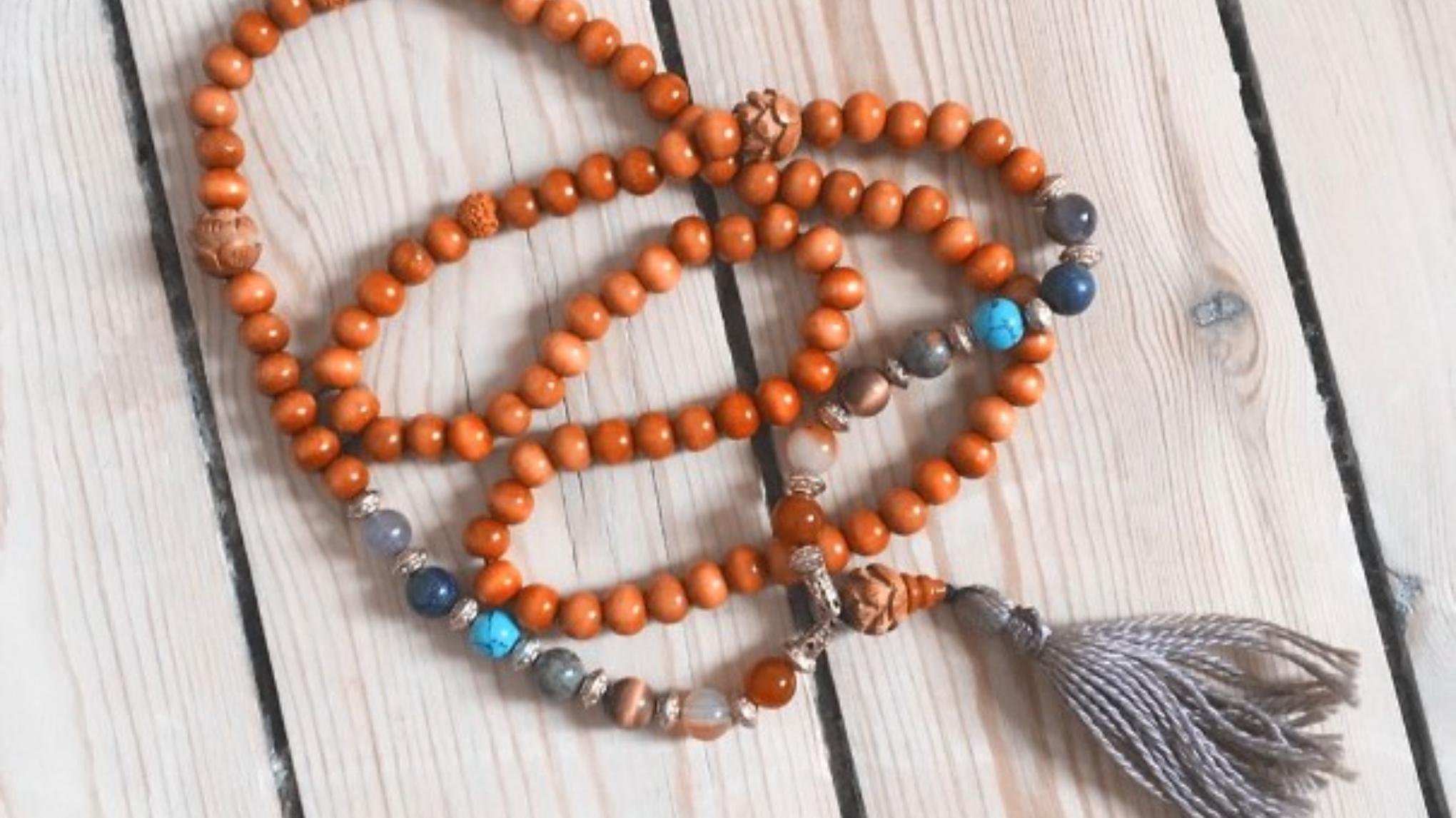 Making Malas and Setting Intentions for the New Year