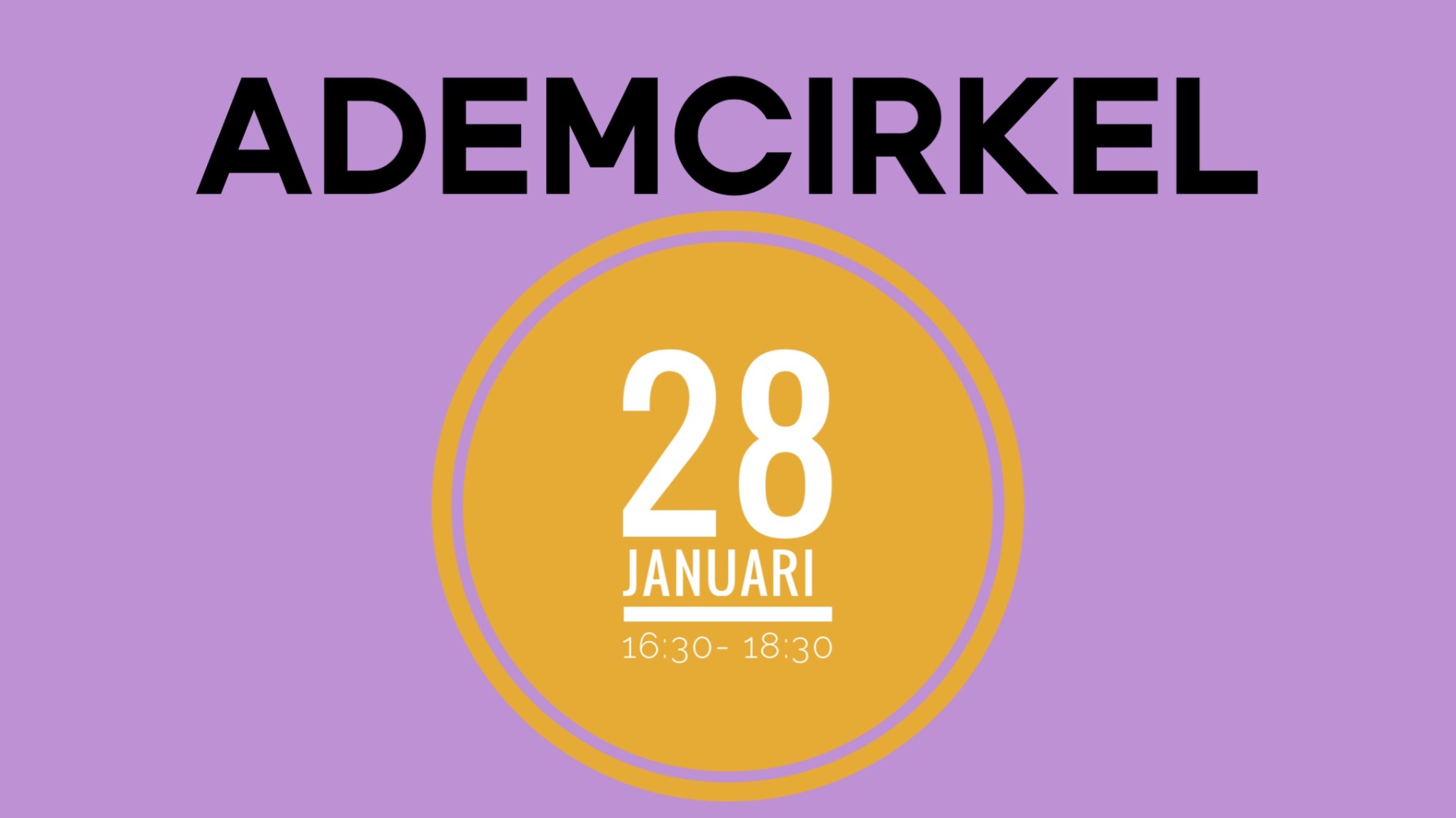 Ademcirkel 28 Januari 2024