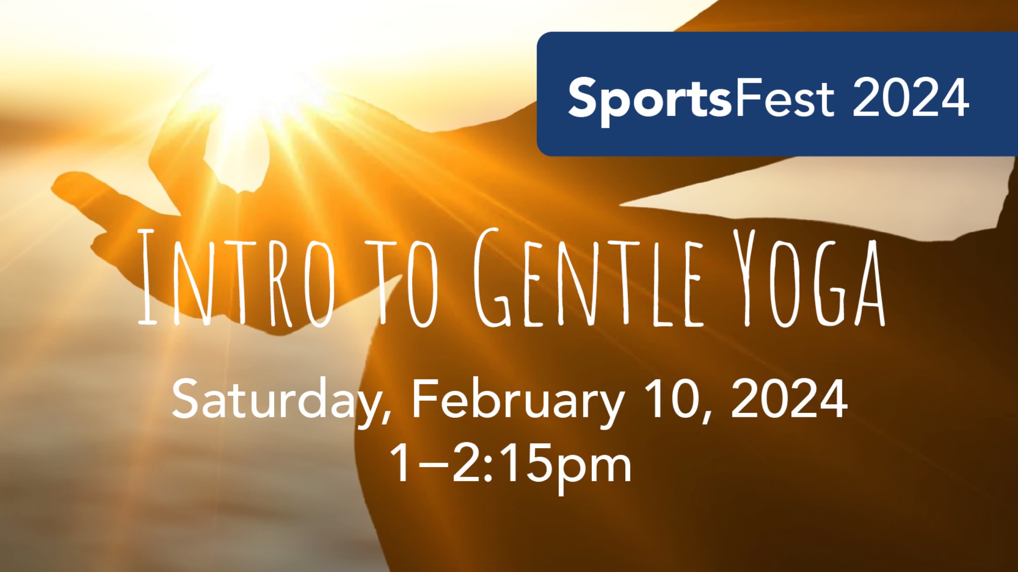 Introduction to Gentle Yoga | SportsFest 2024