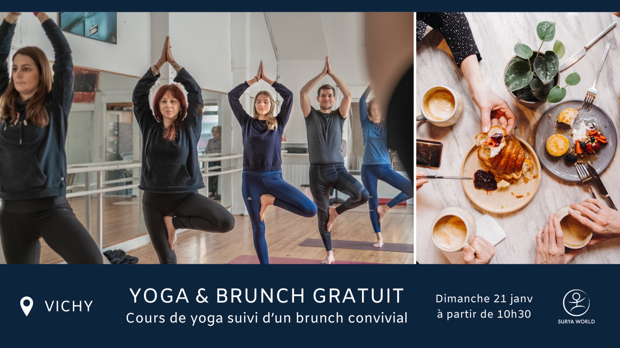 [GRATUIT] Yoga & Brunch de nouvelle année 🌟