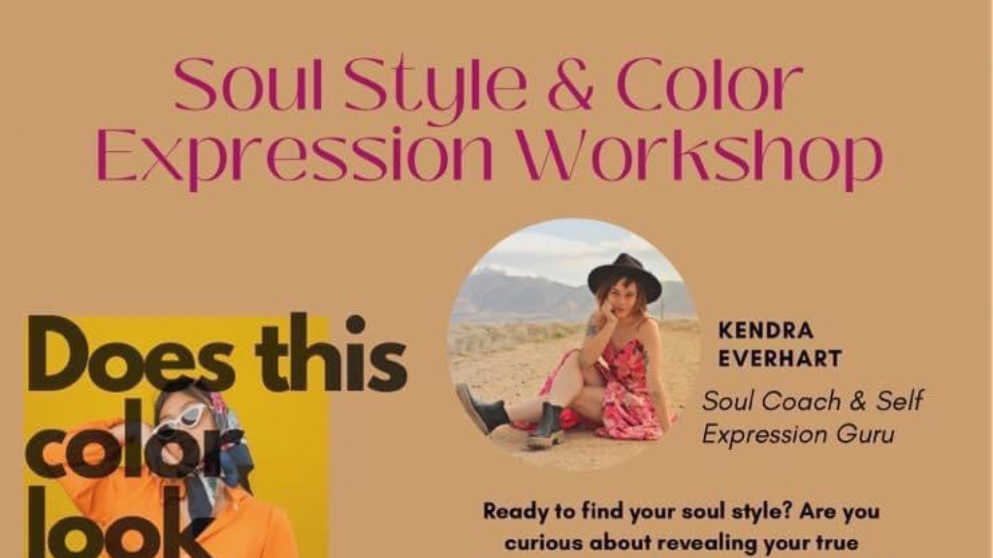 Soul style & Color Expression With Kendra Evethart