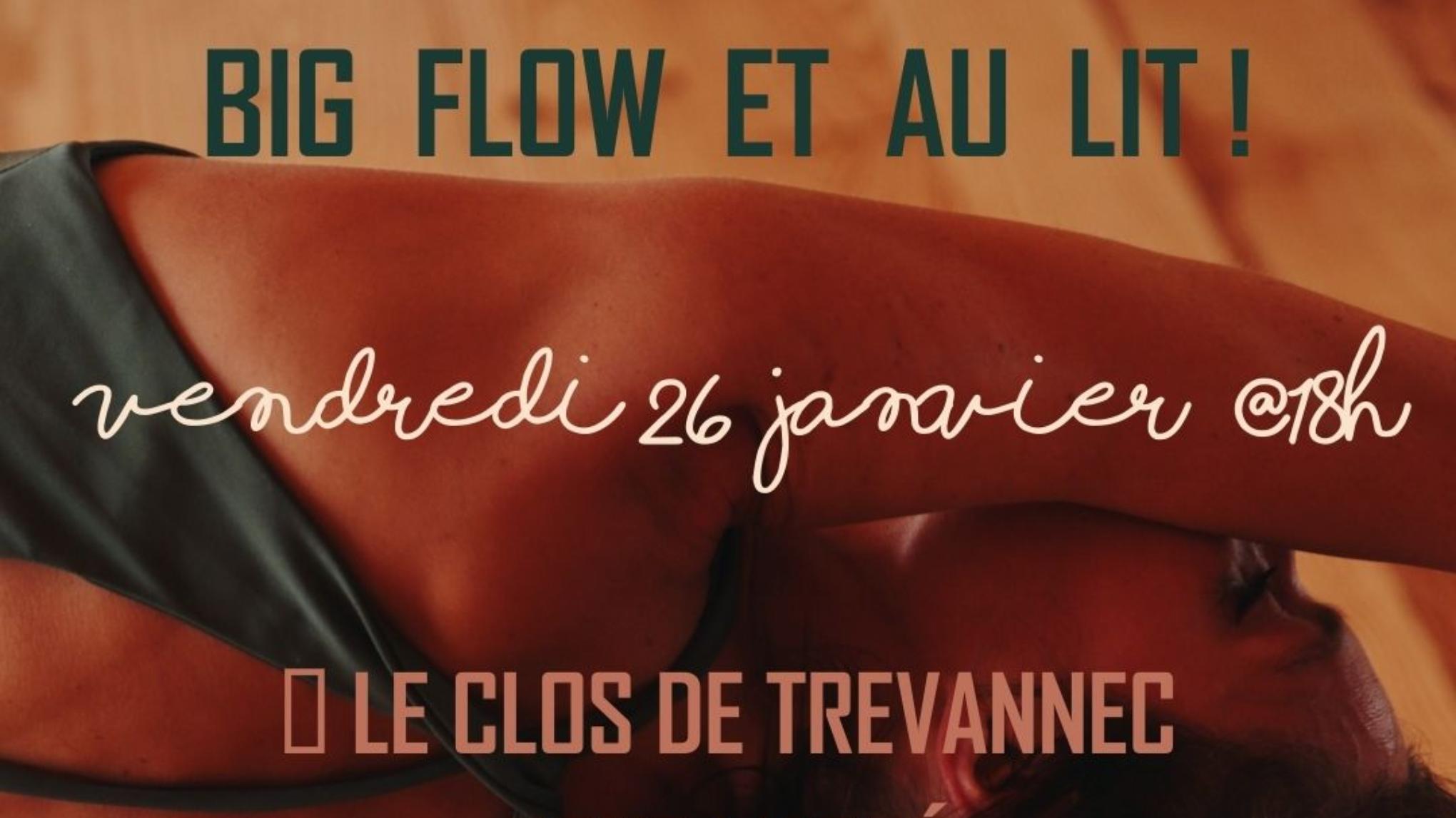 BIG FLOW ET AU LIT !  Inside flow & Yin yoga @Pont l‘abbé