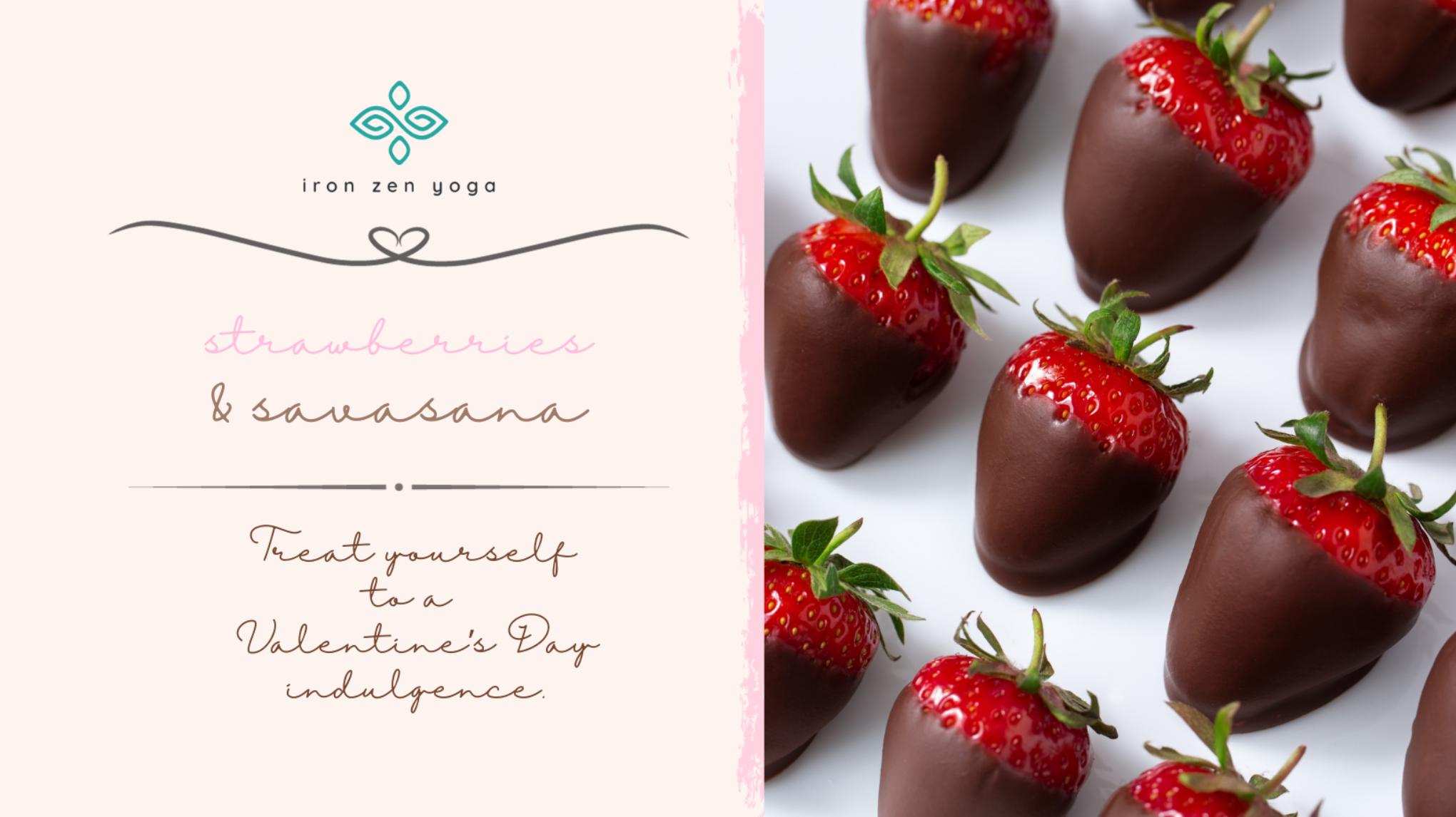 Strawberries & Savasana