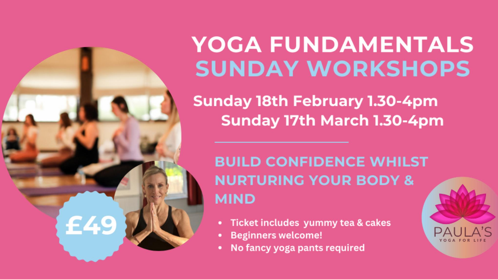 Yoga Fundamentals Sunday Workshop