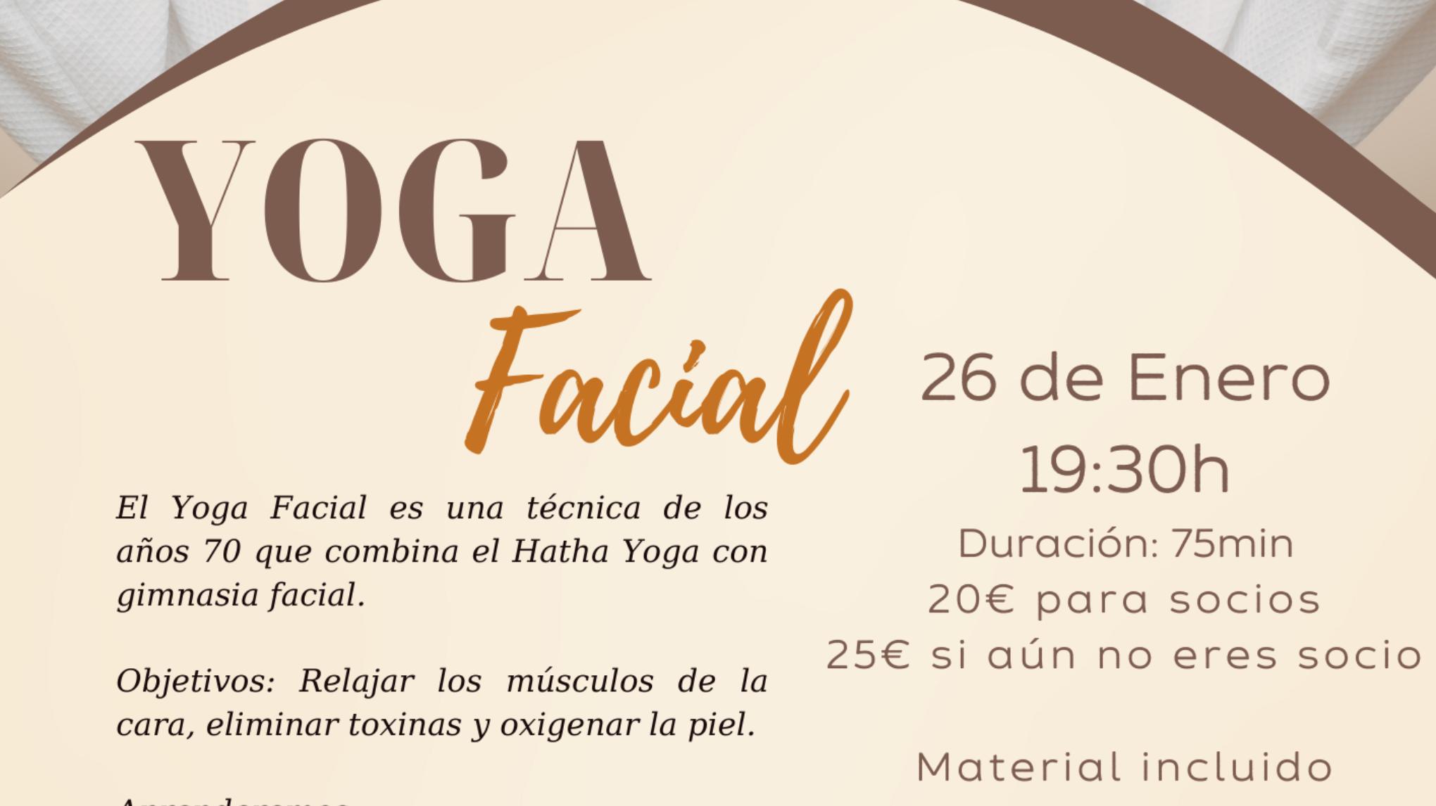 Taller Yoga Facial