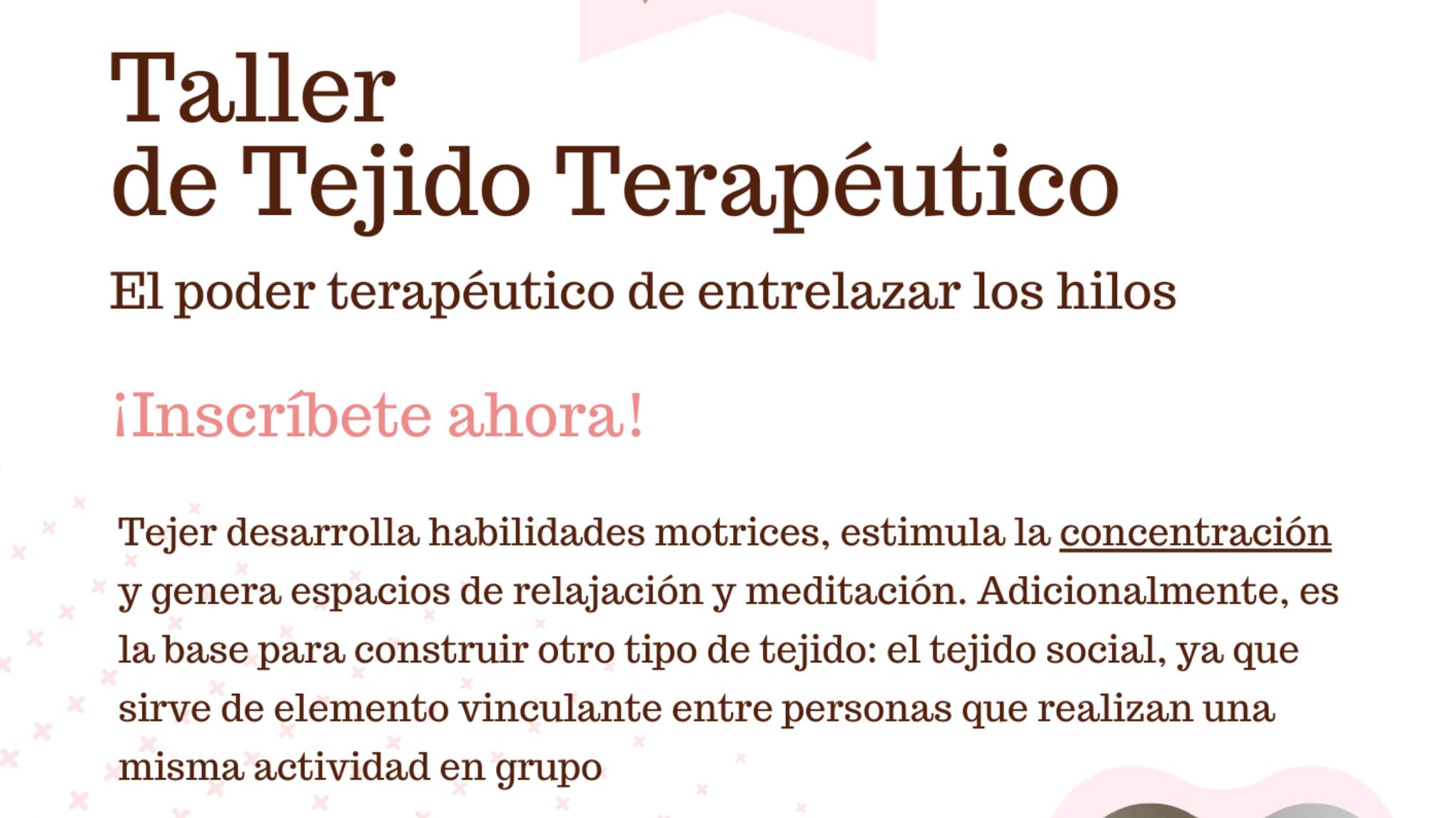 Taller Tejido Terapéutico