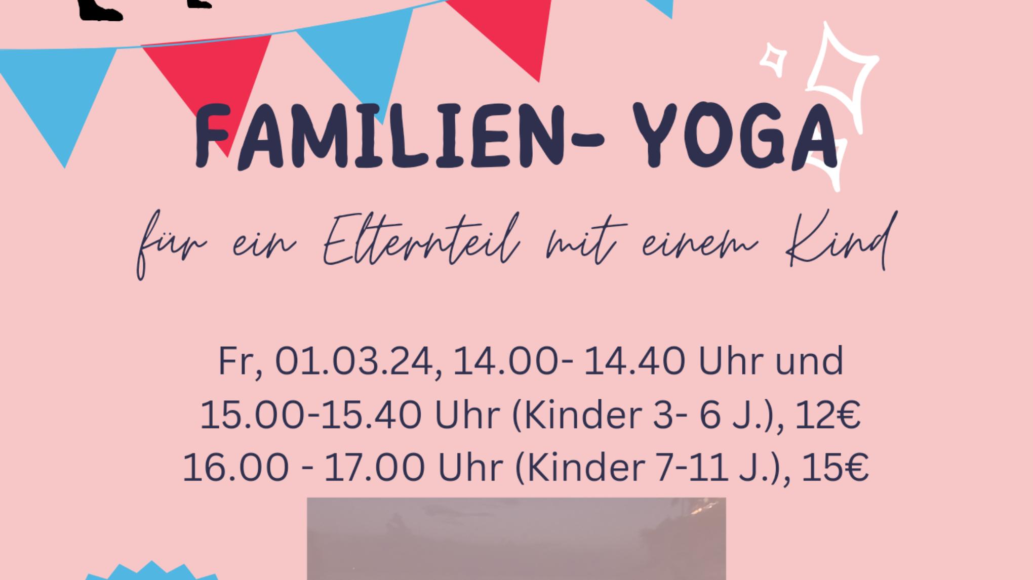 Familien-Yoga (für Kinder 3-6 Jahre)
