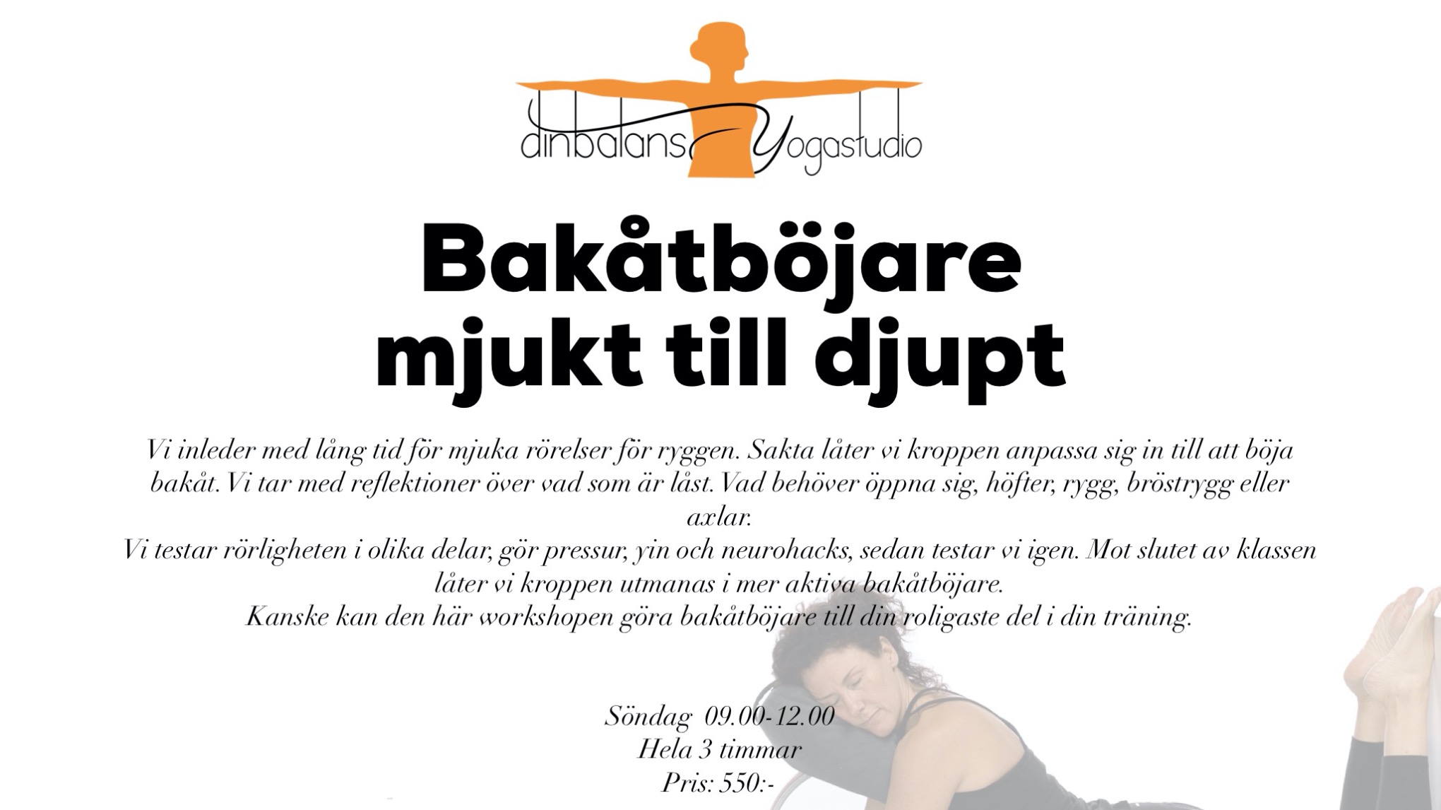 Bakåtböjarworkshop
