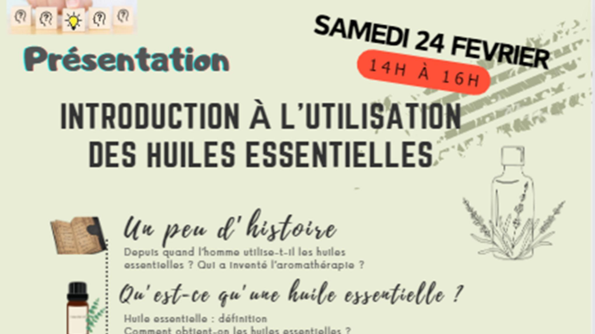 Introduction aux huiles essentielles