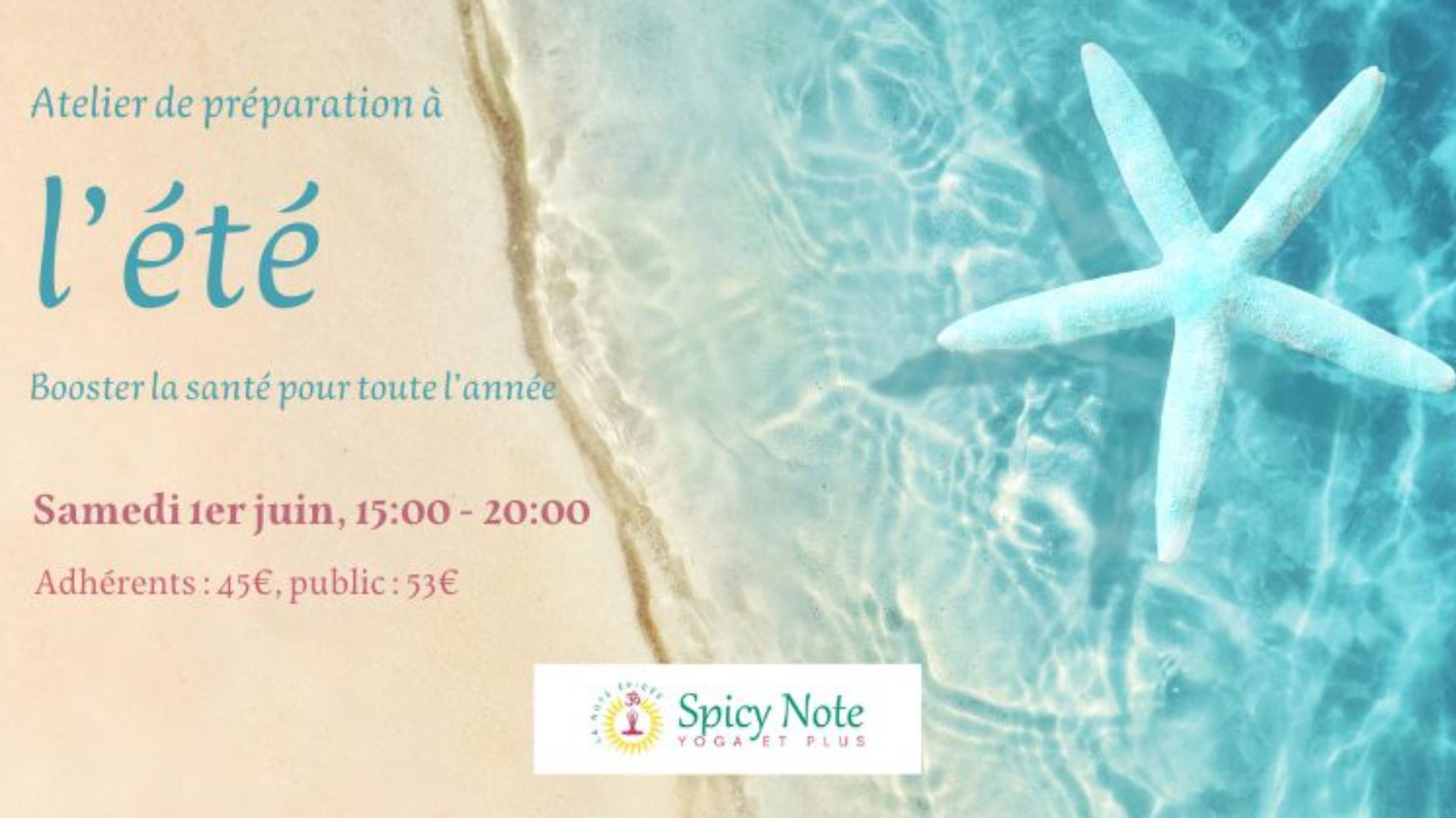 Atelier de préparation à l'été