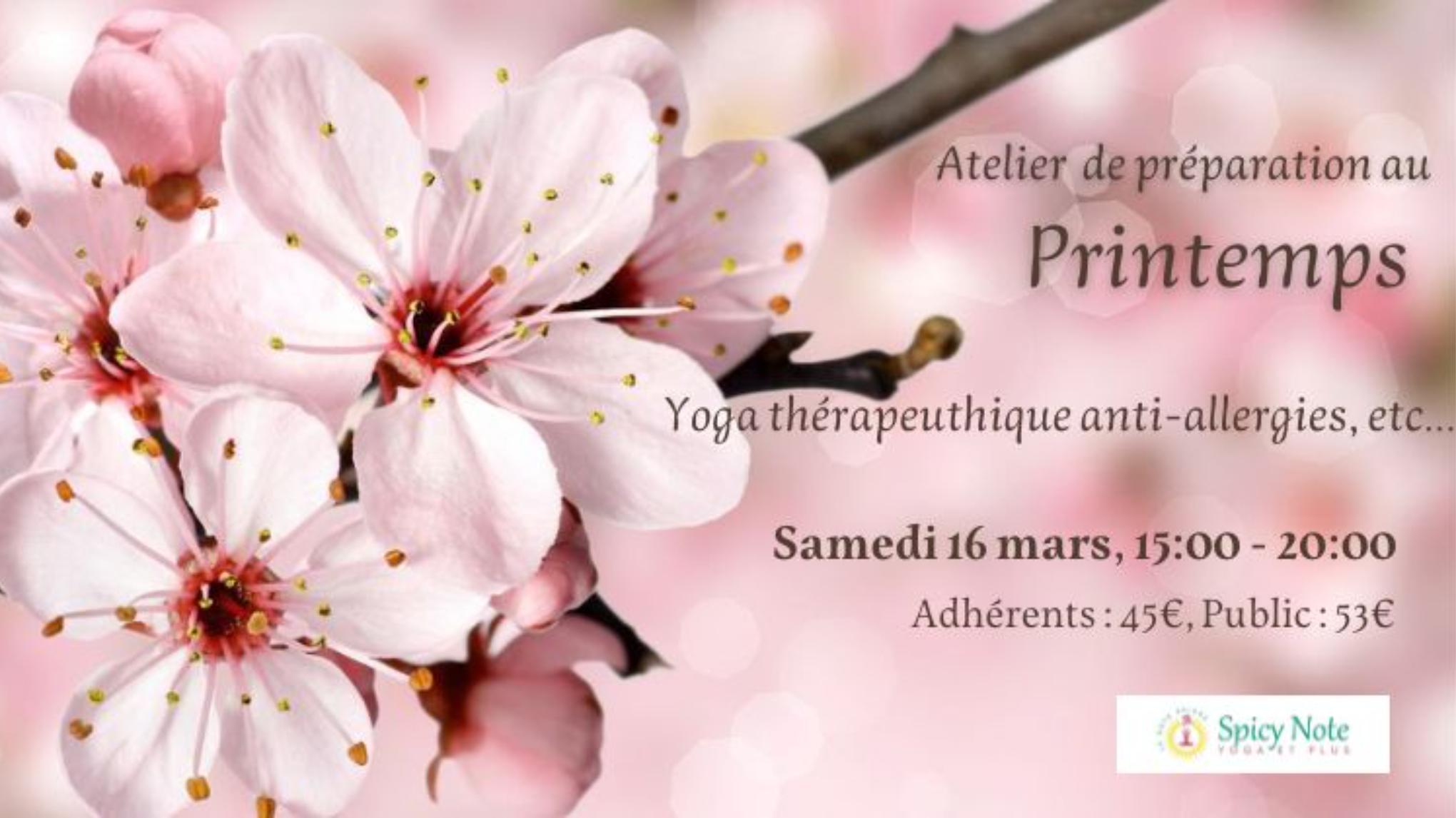 Atelier de préparation au printemps