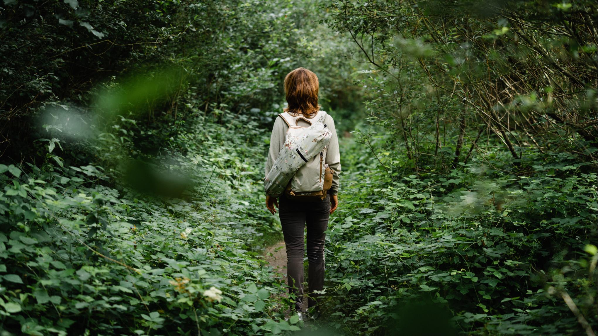 Familie mindful yoga wandeling 18 februari