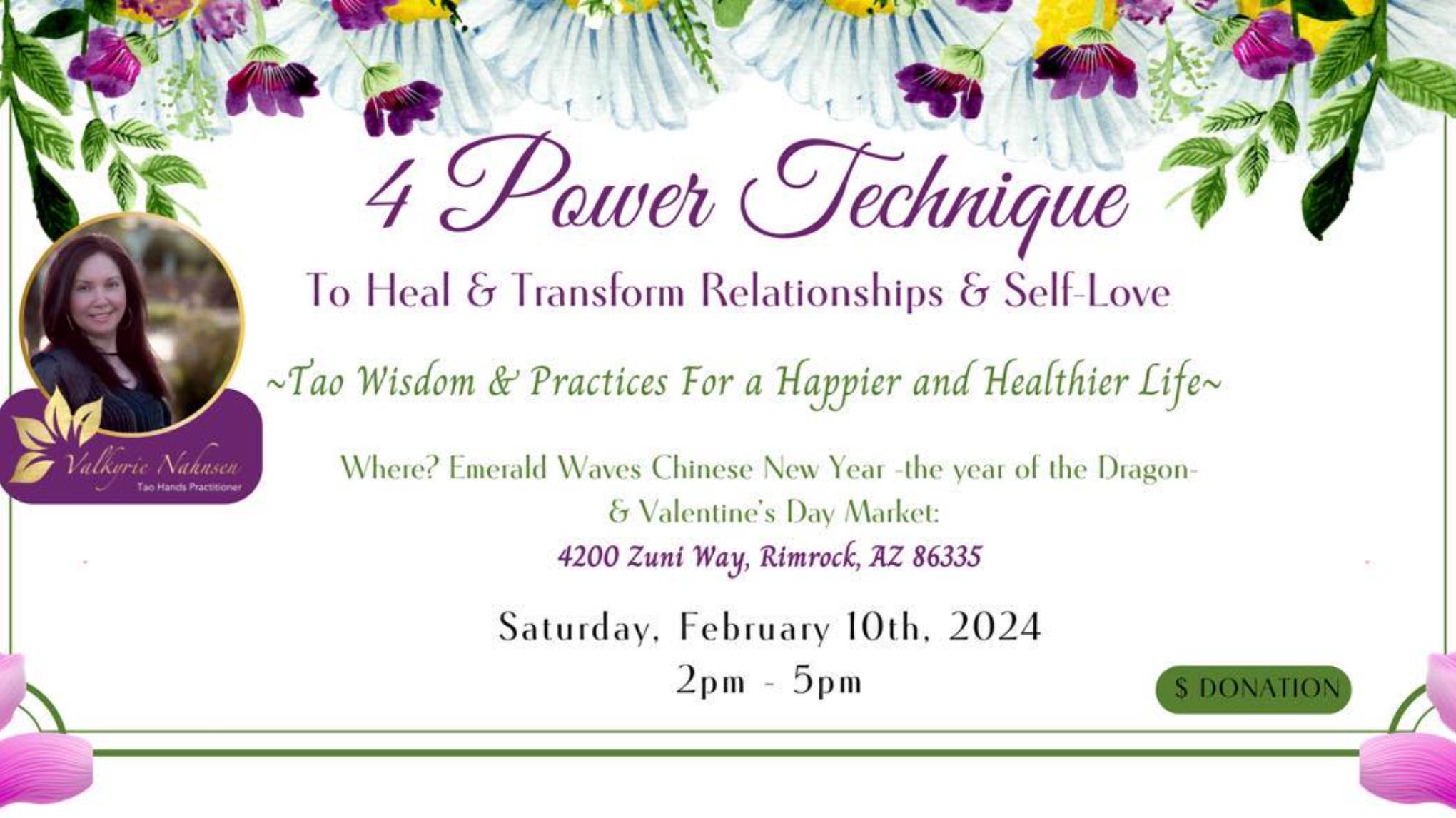 Tao Hands 4 Power Technique with Valkyrie Nahnsen: Rimrock