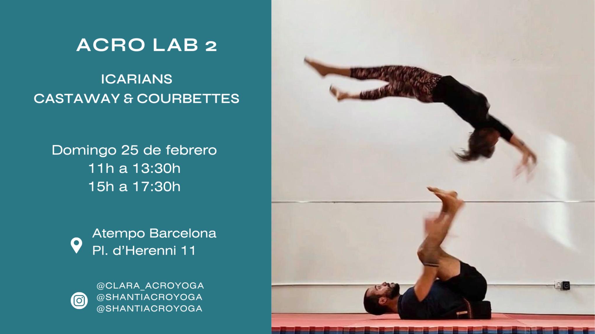 AcroLab 2: Icarians -Castaway & Courbettes