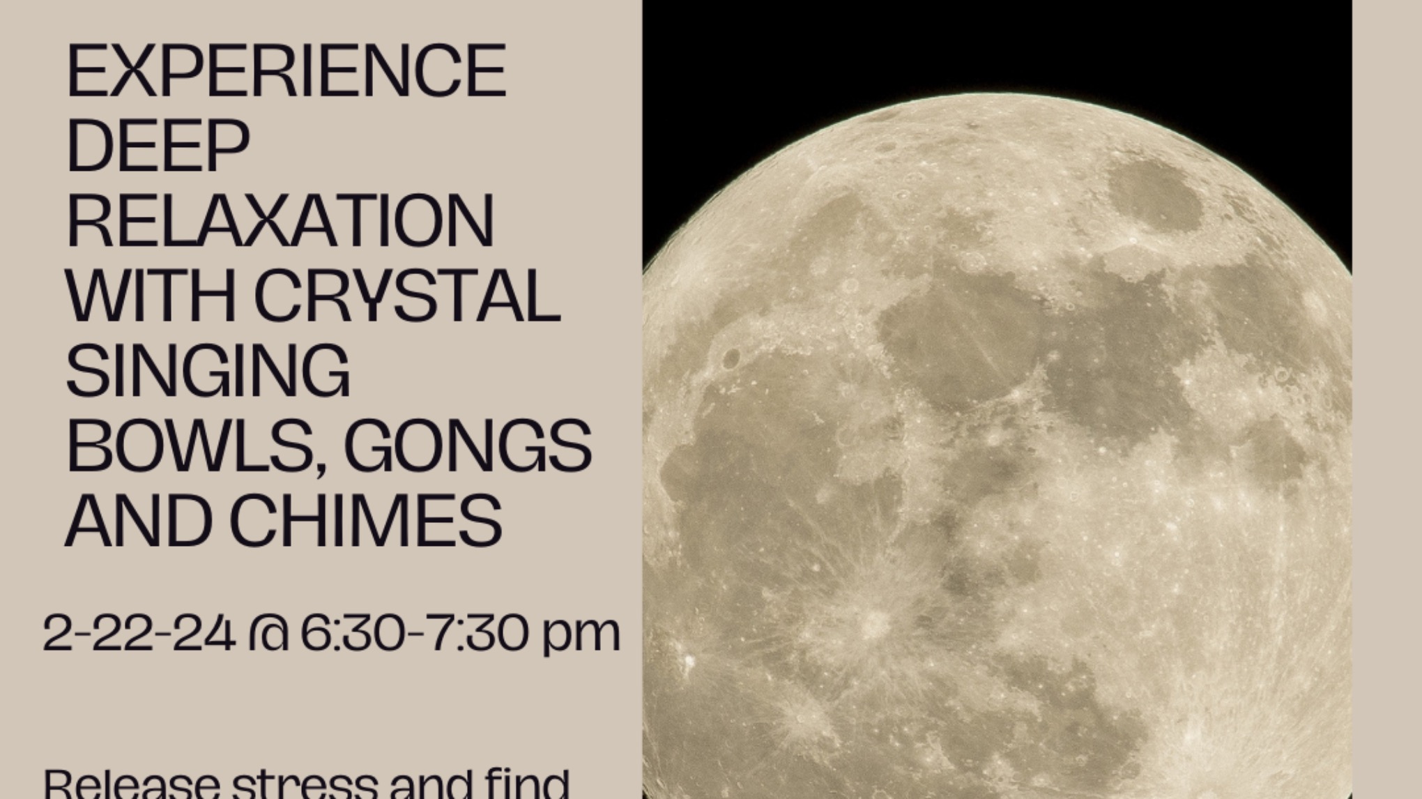 Full Moon Sound Bath