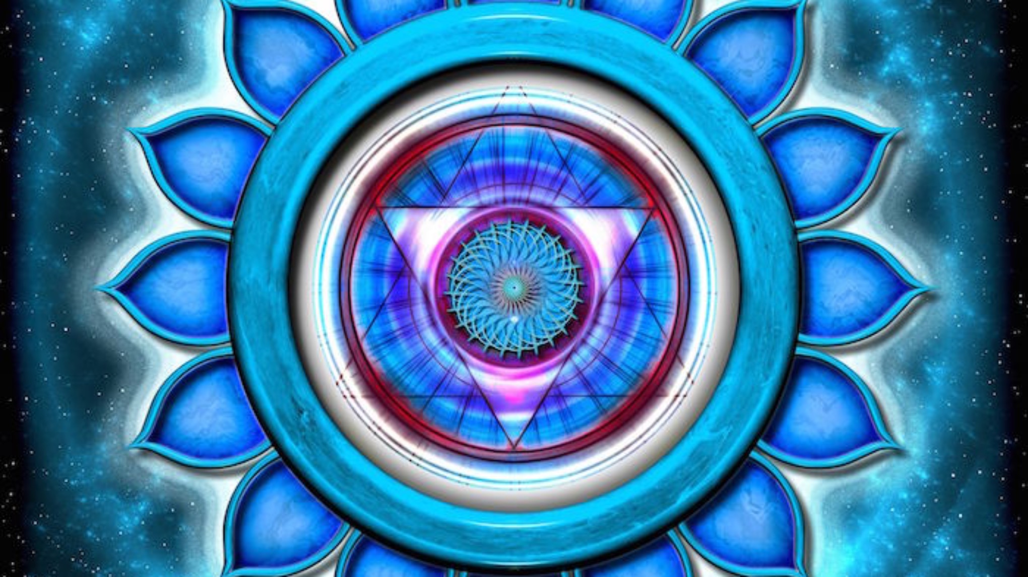 Yin Yoga Chakra Series - Throat- Blue