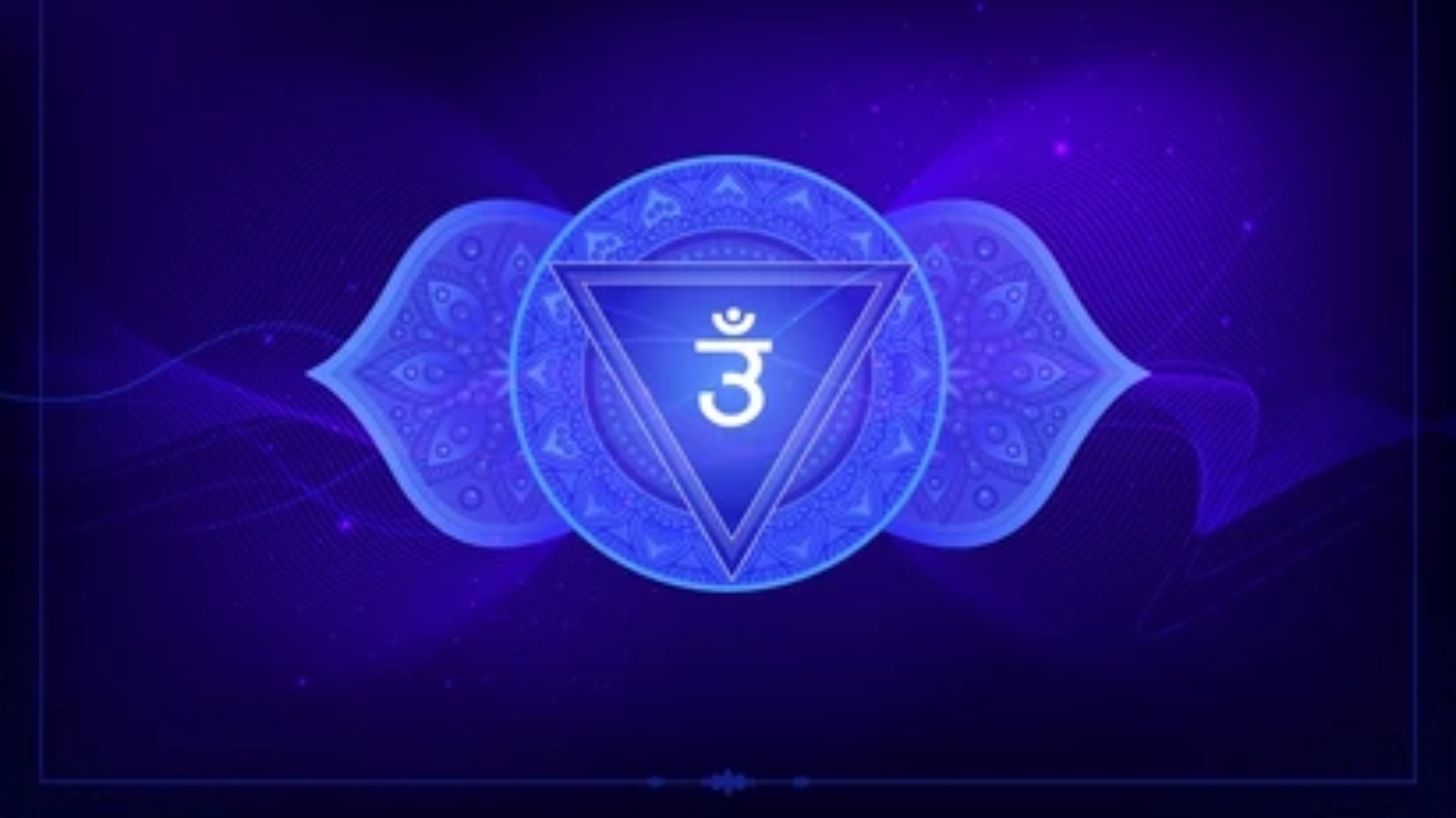 Yin Yoga Chakra Series- Third Eye- Deep Purple
