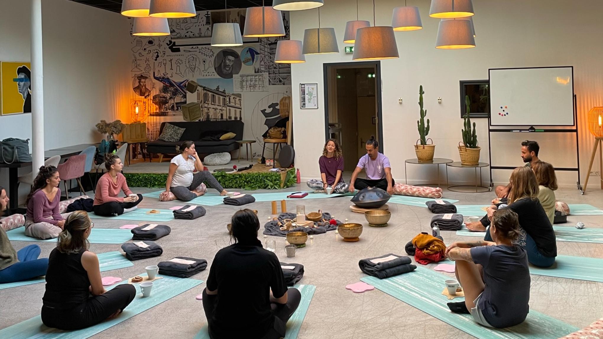 Yin yoga et Voyage sonore