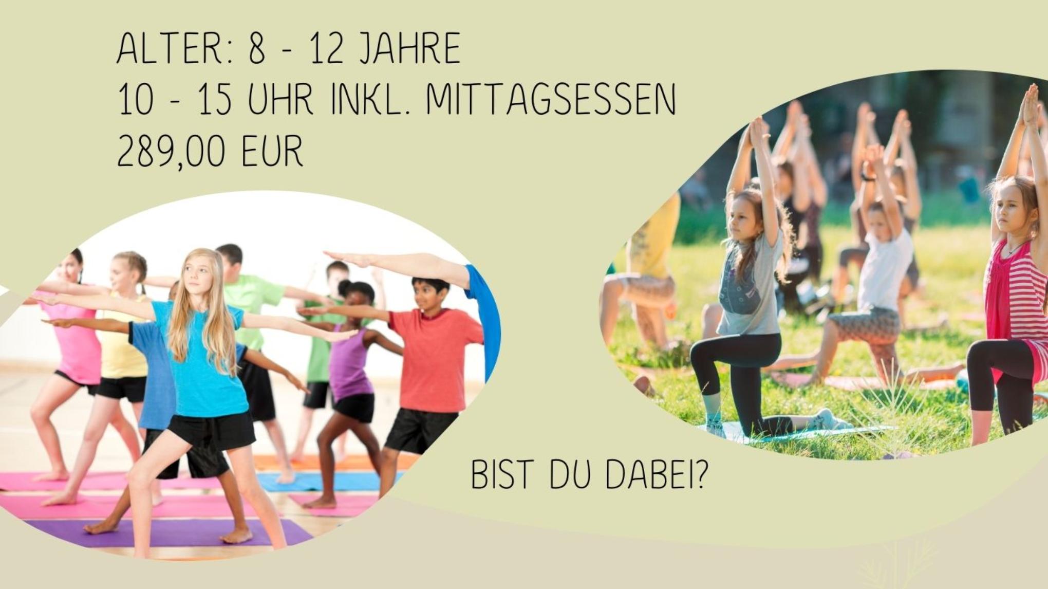 YOGA-KREATIV-CAMP vom 22.-26.07.2024 / 289,00 EUR