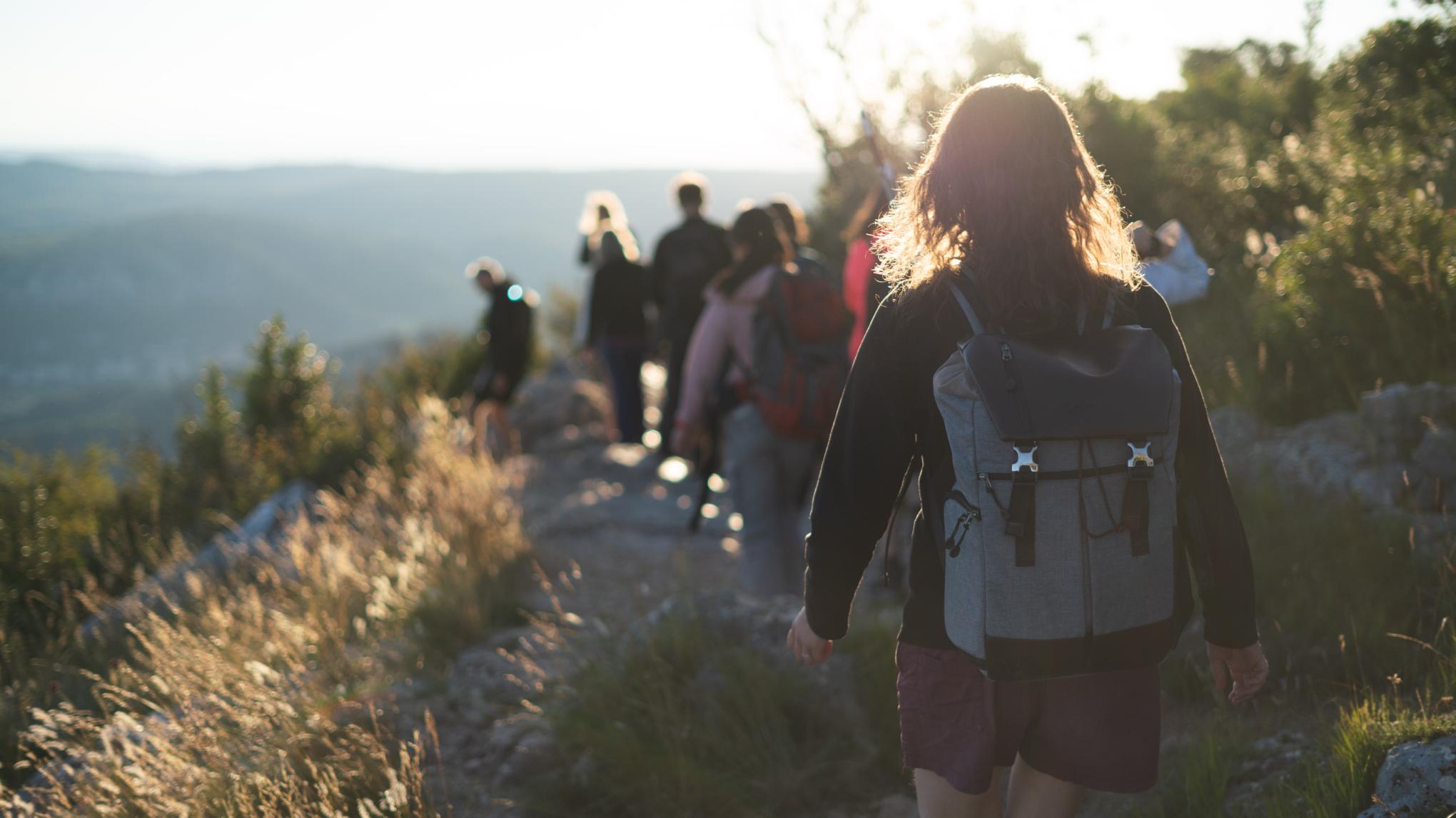 Balade sonore et sensorielle en forêt au Domaine Tour Campanets