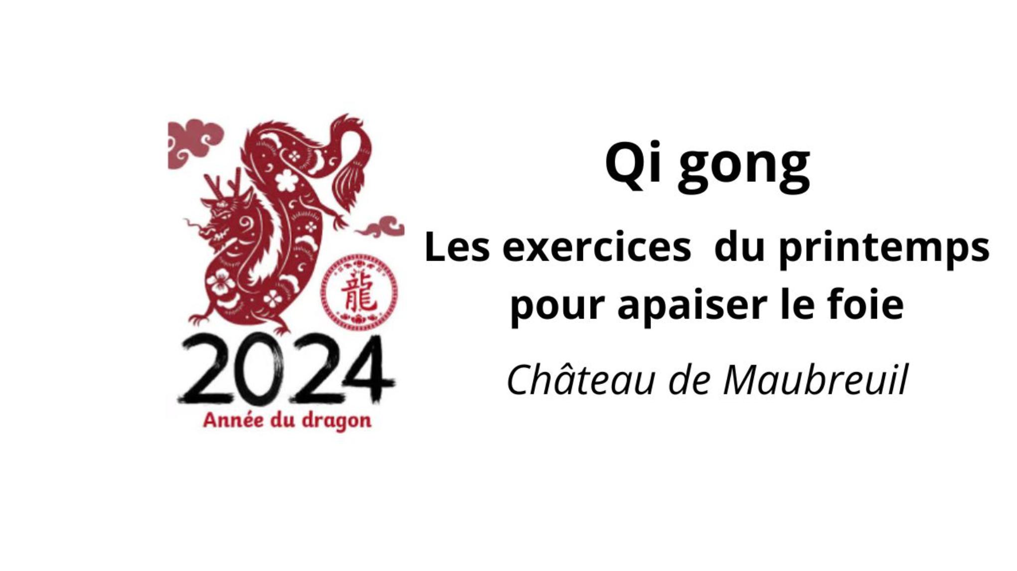 Qi gong au Château de Maubreuil
