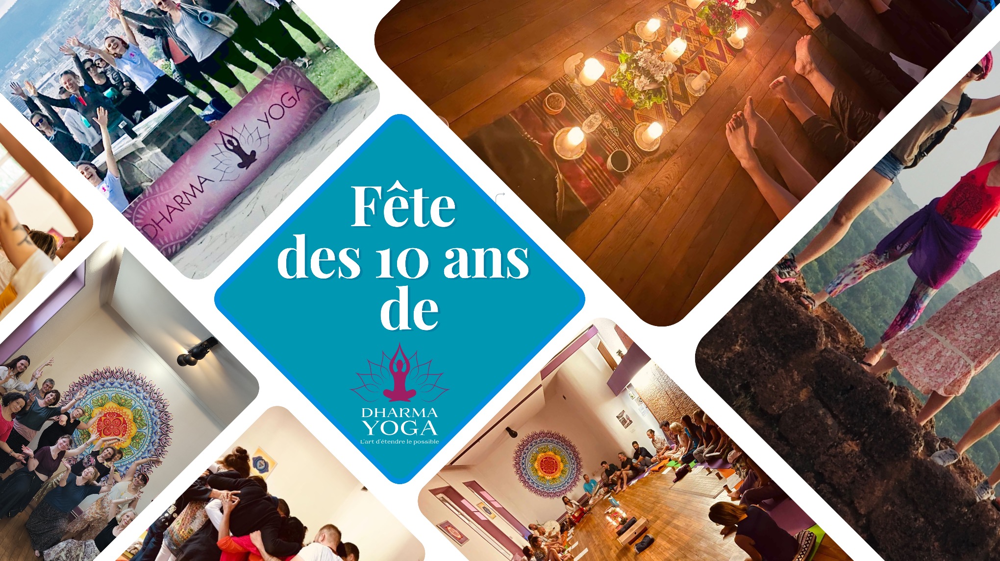 10 ans de Dharma Yoga