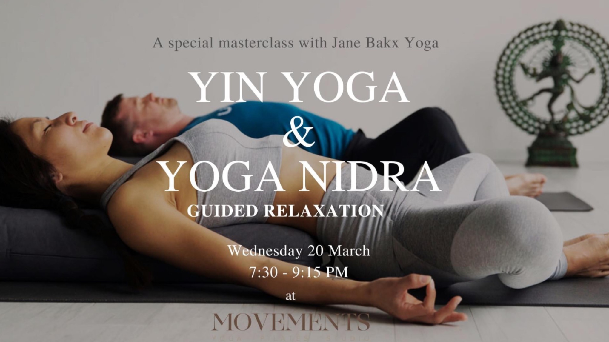 *** YIN YOGA & YOGA NIDRA special XL session *** Jane Bakx