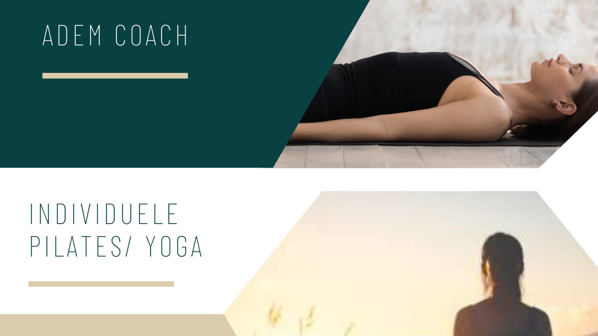 Adem sessie / individuele Pilates of yoga nidra