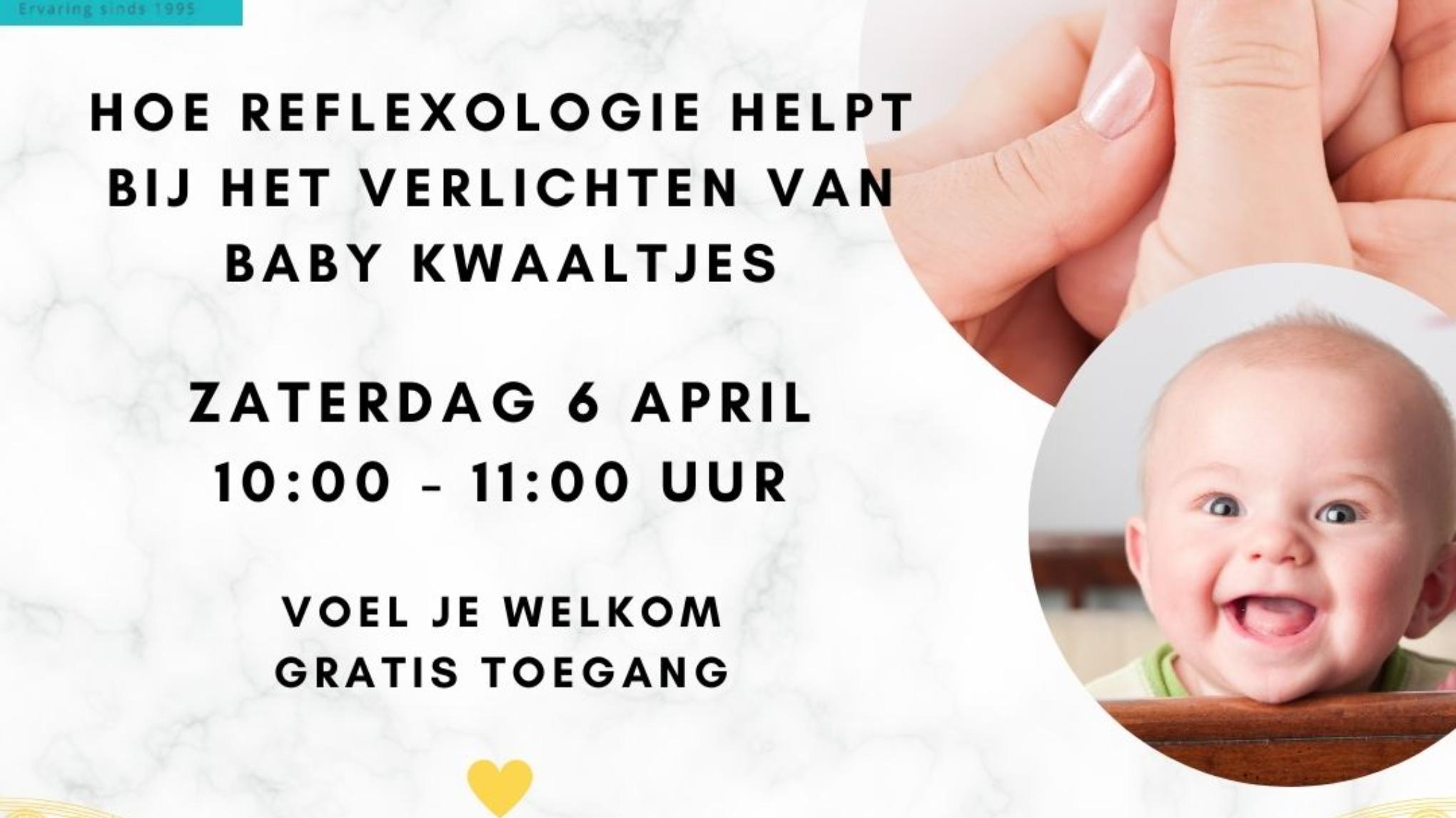 Lezing: Baby Voetreflexologie door Hester Visser
